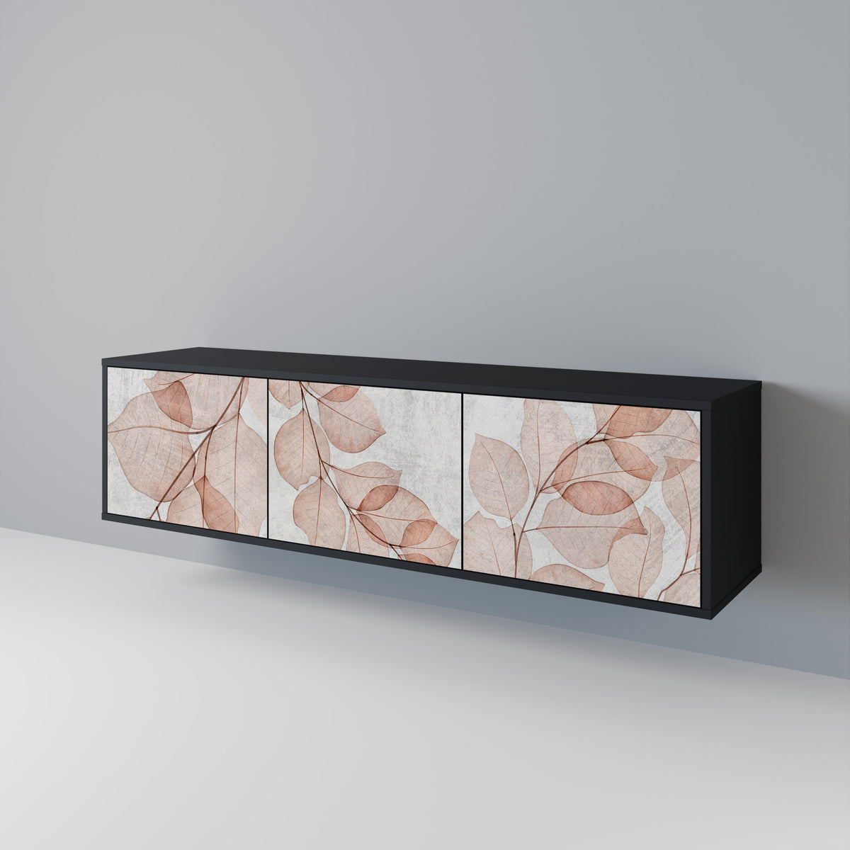 AUTUMN FRAGILITY Mueble de TV de 3 Puertas