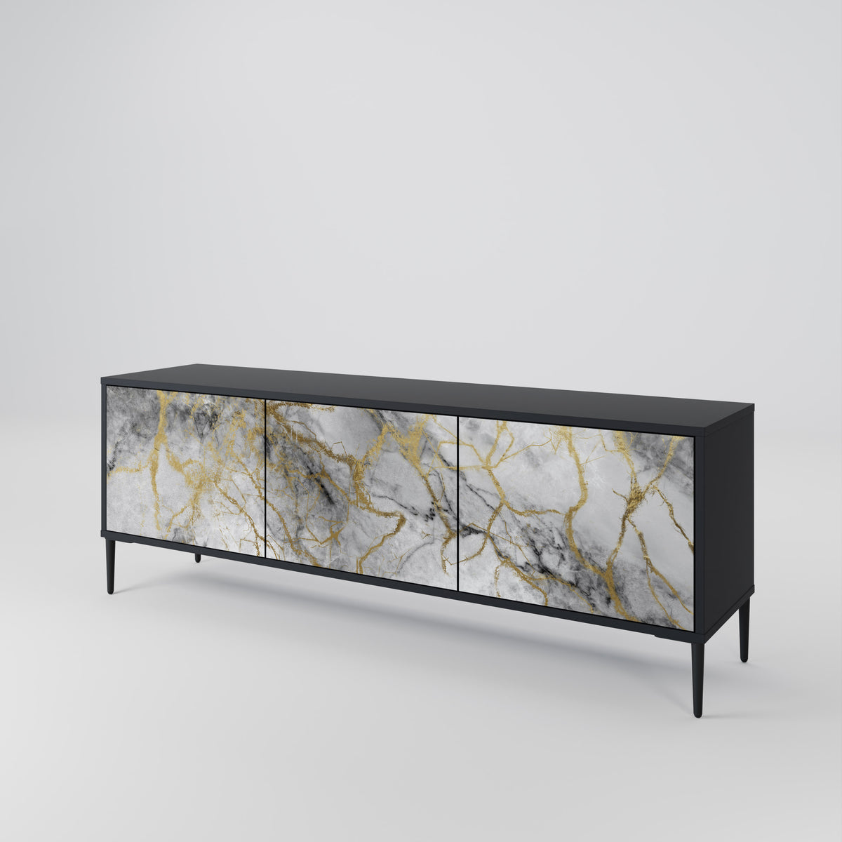 TIMELESS GLIDE Mueble de TV de 3 Puertas