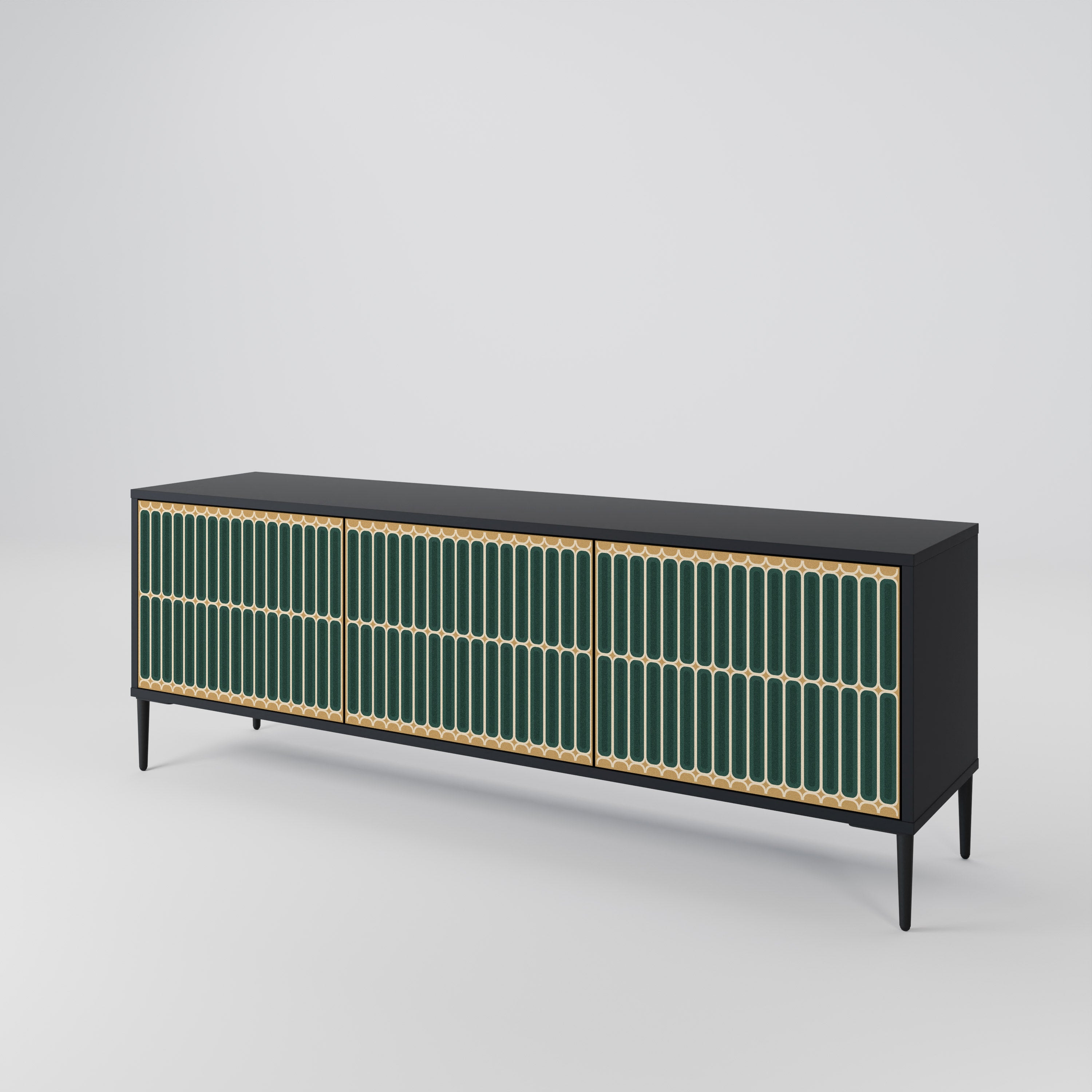 ILUSION GATE 3-Door TV Cabinet