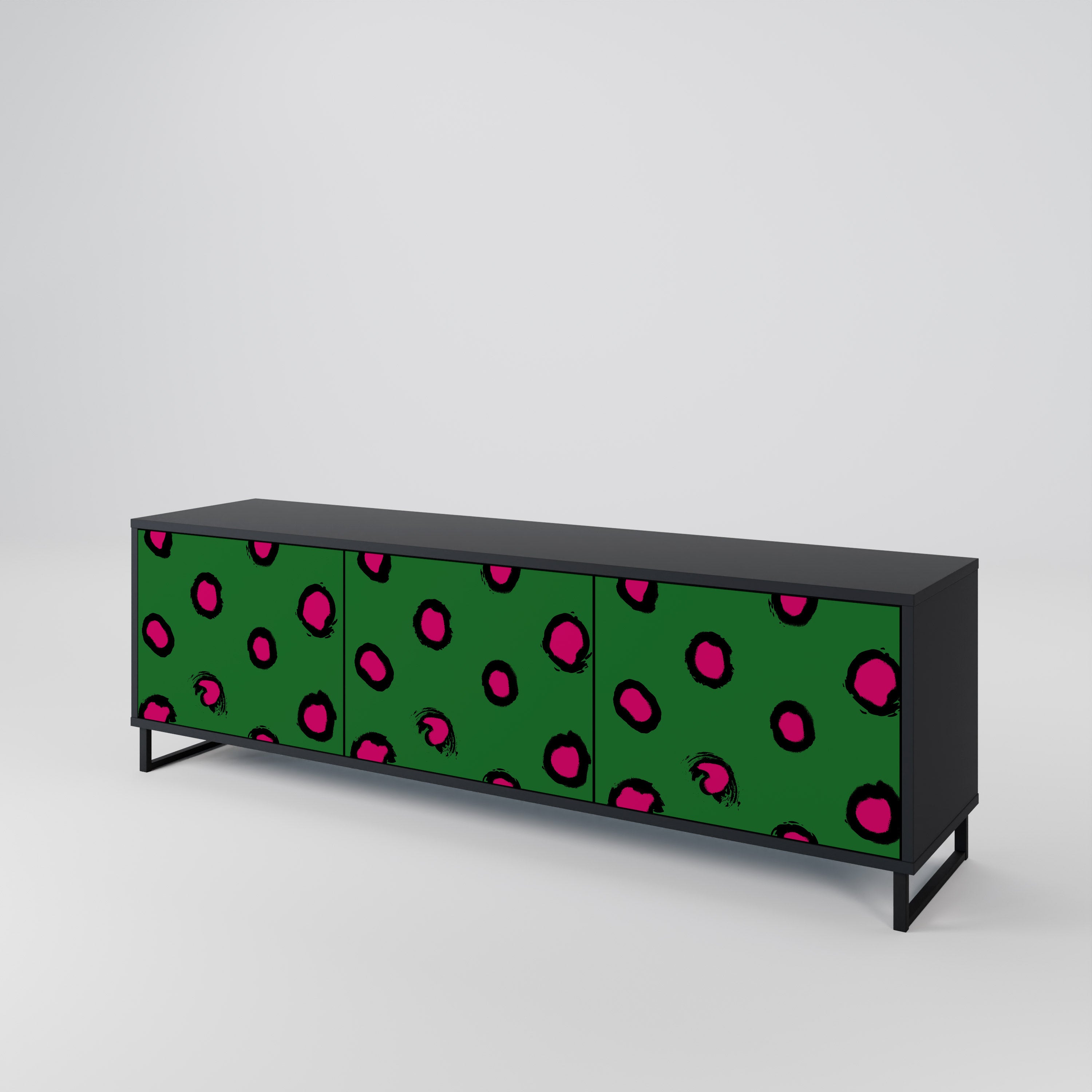 FUNKY SPOTS Mueble de TV de 3 Puertas