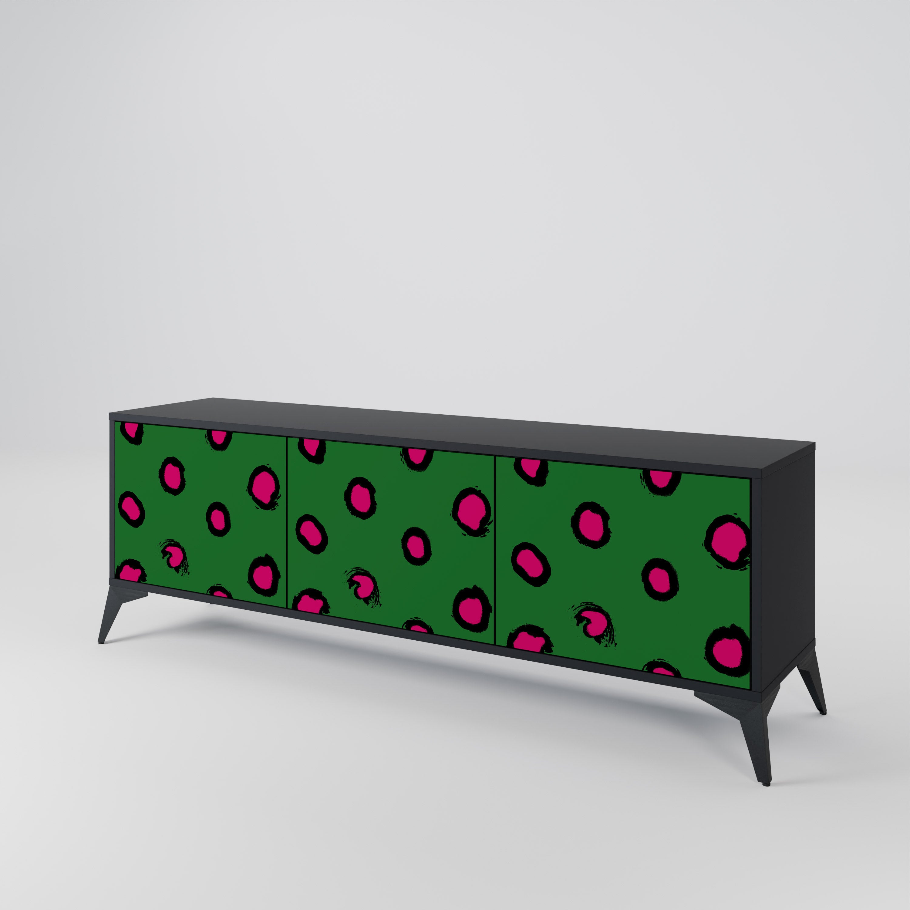 FUNKY SPOTS Mueble de TV de 3 Puertas
