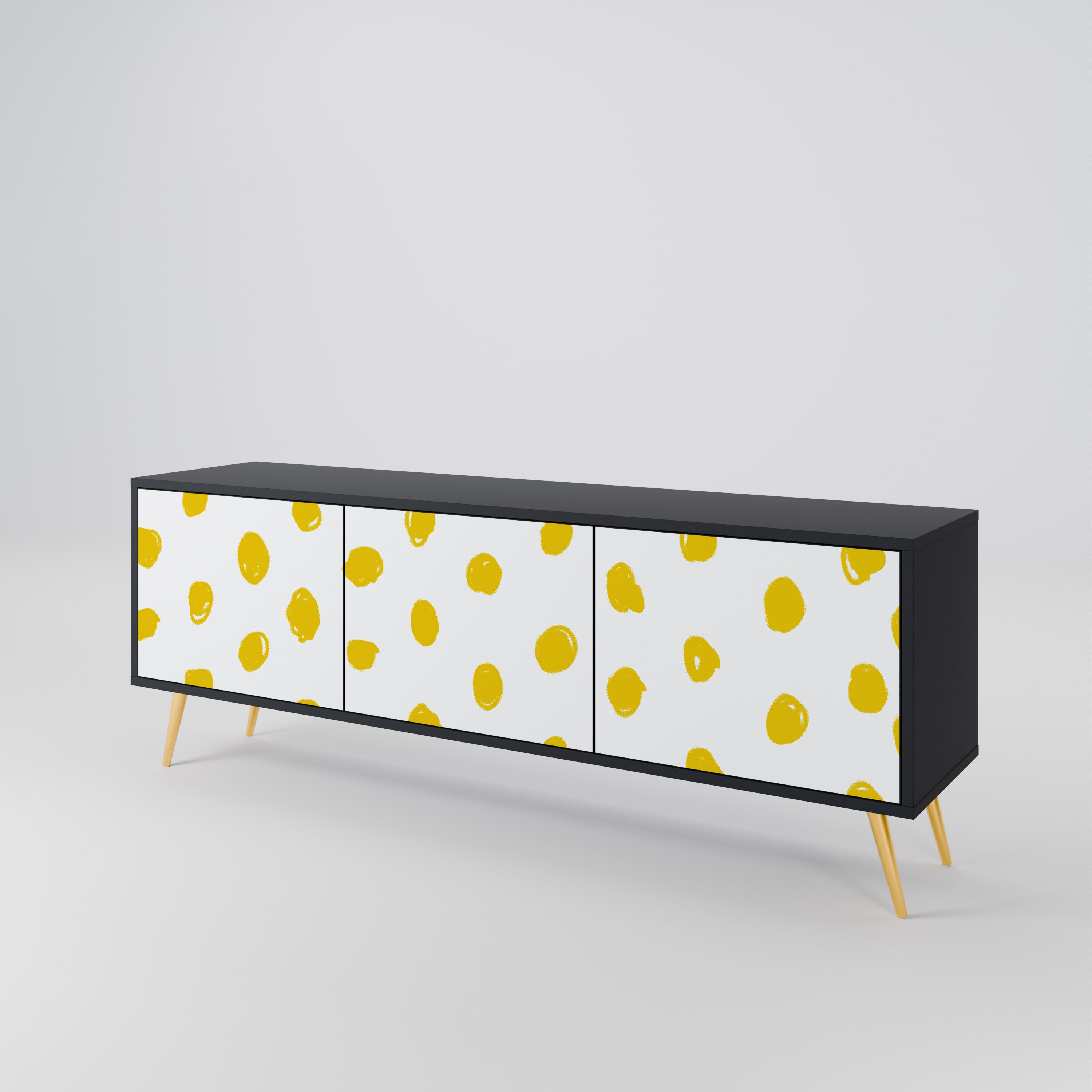 RADIANT REVERIE Mueble de TV de 3 Puertas