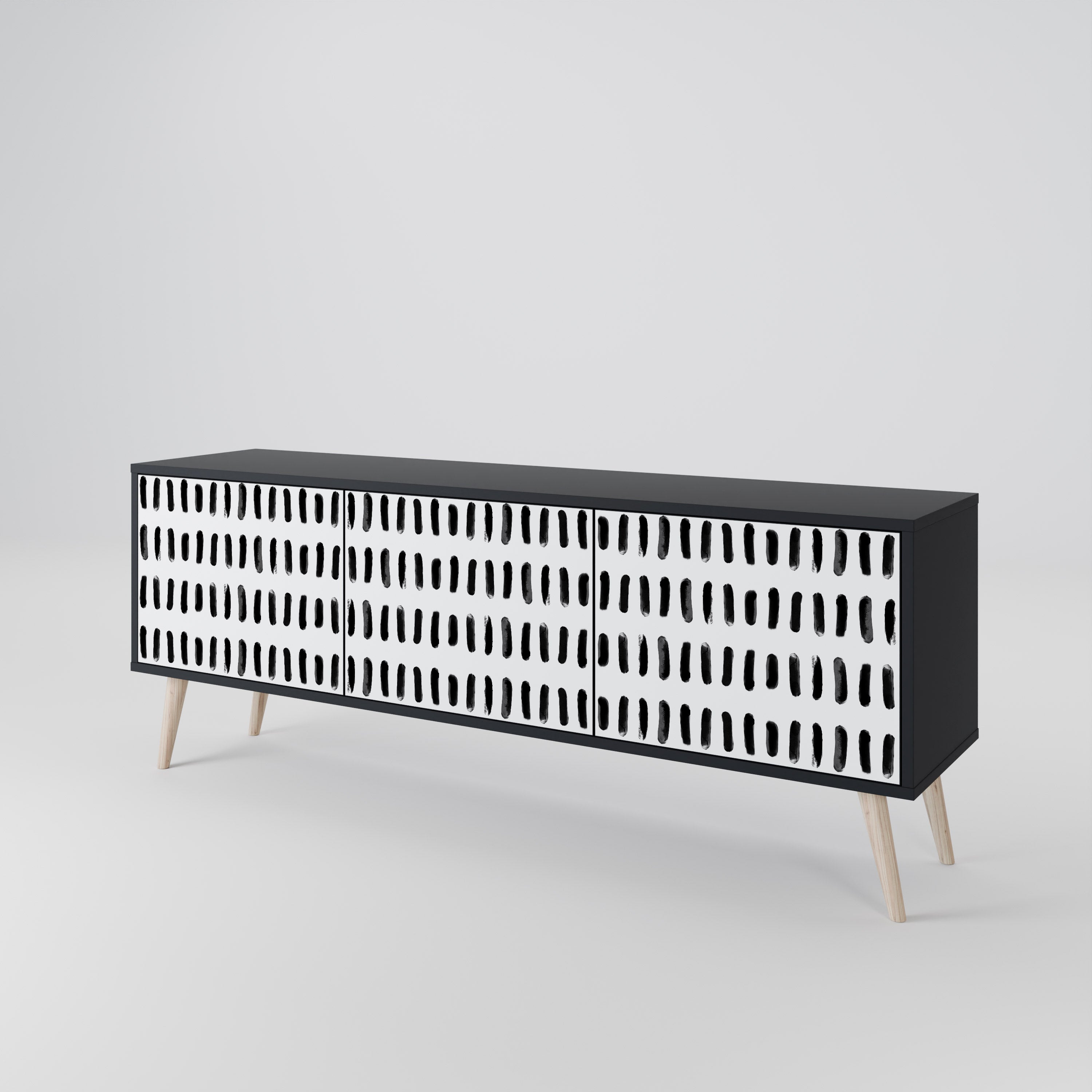 NIGHTY MELODIES Mueble de TV de 3 Puertas