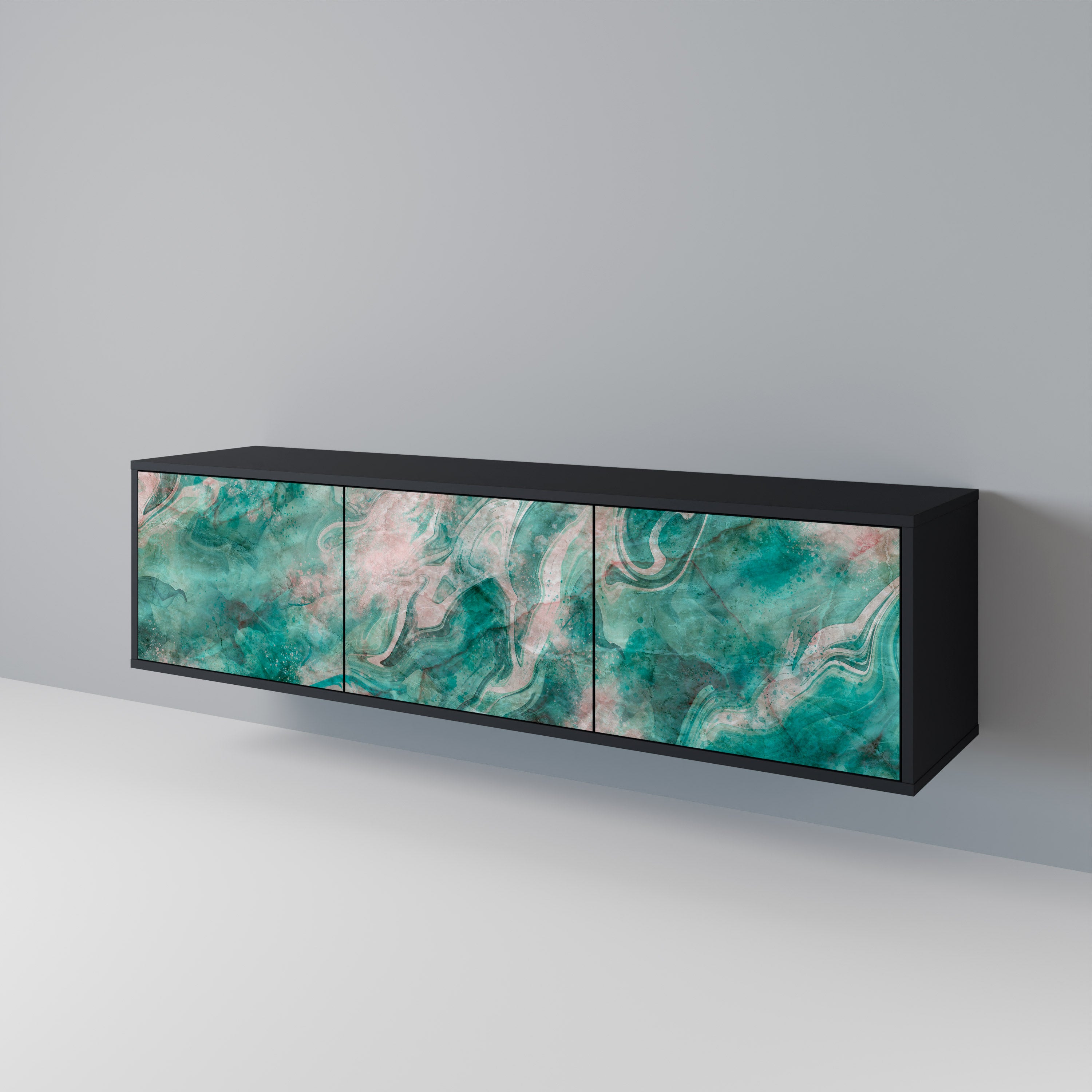 ABSTRACT ALCHEMY Mueble de TV de 3 Puertas