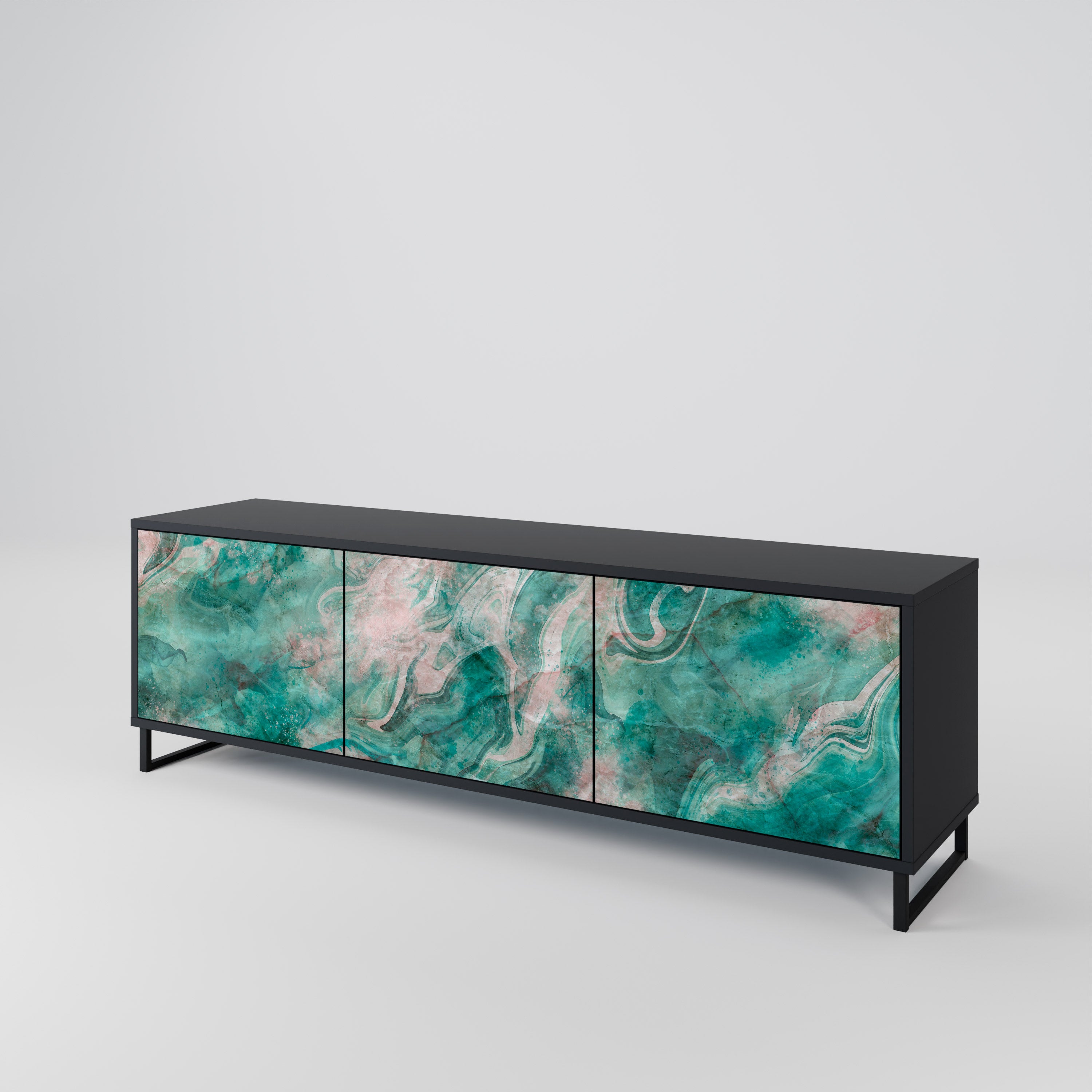 ABSTRACT ALCHEMY Mueble de TV de 3 Puertas