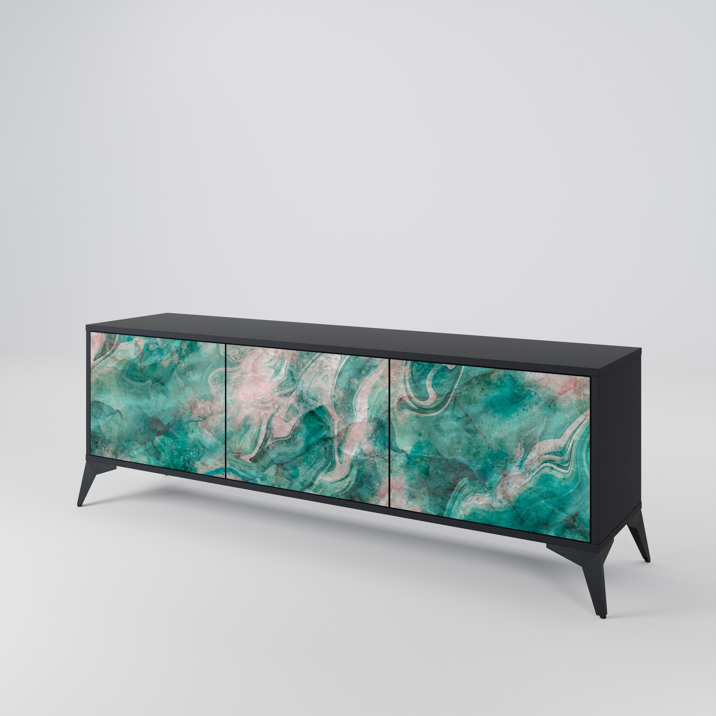 ABSTRACT ALCHEMY Mueble de TV de 3 Puertas
