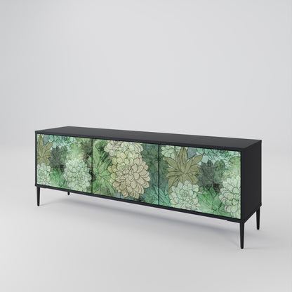 SUCCULENT CLUSTER Mueble de TV de 3 Puertas