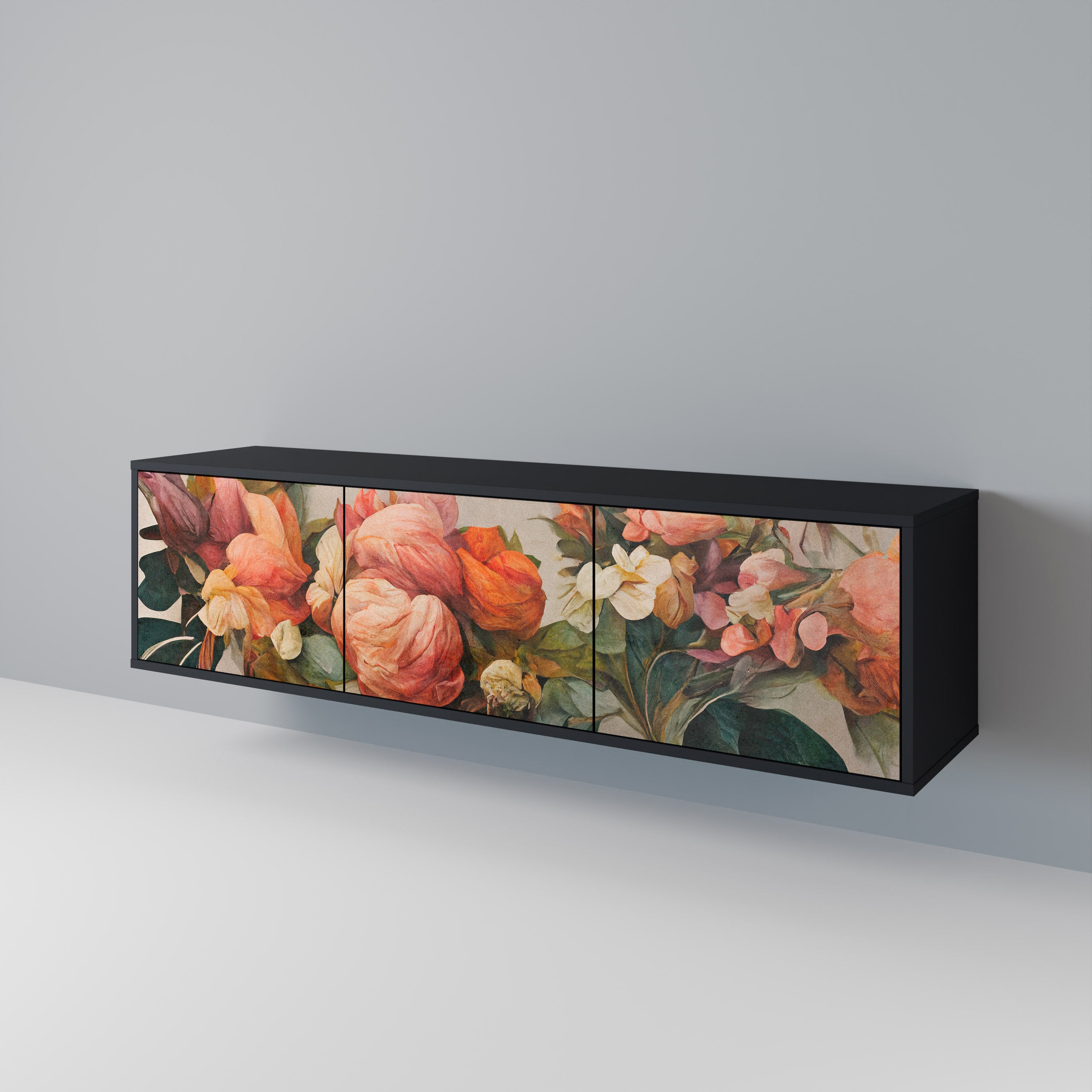 STYLISH BEAUTY Mueble de TV de 3 Puertas