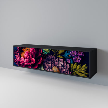 BLOOMING ELEGANCE Mueble de TV de 3 Puertas