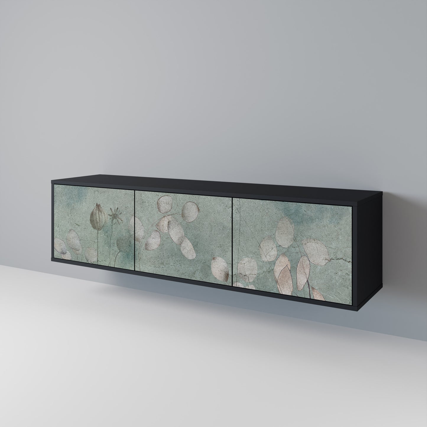 NIGHT LADY Mueble de TV de 3 Puertas