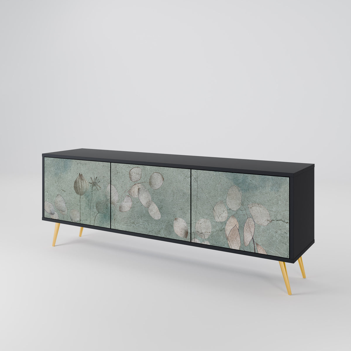 NIGHT LADY 3-Door TV Cabinet