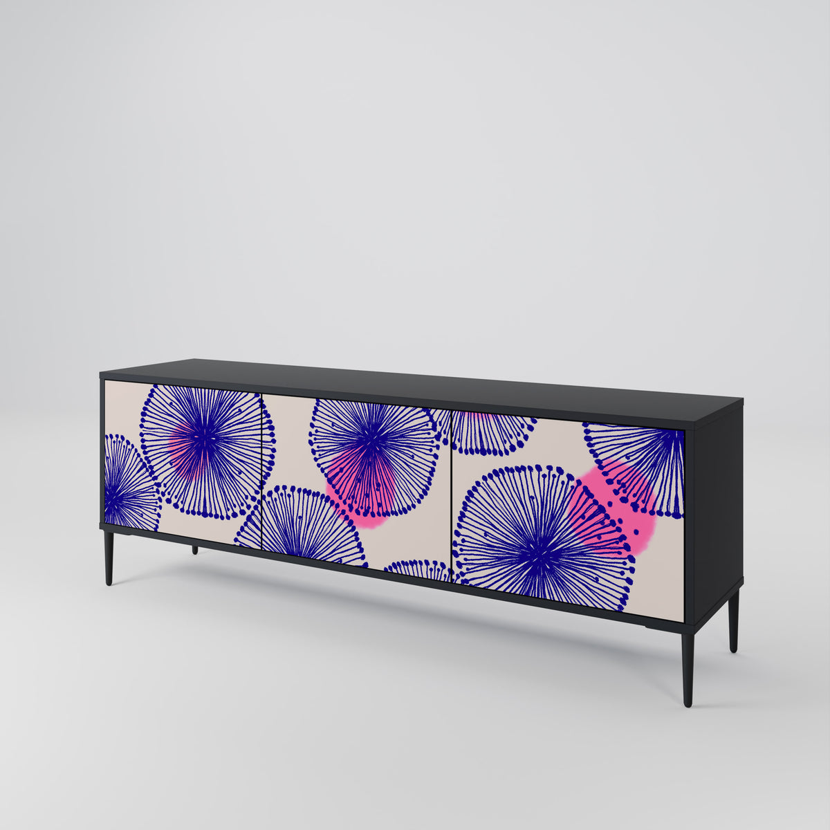 MAGIC NATURE 3-Door TV Cabinet
