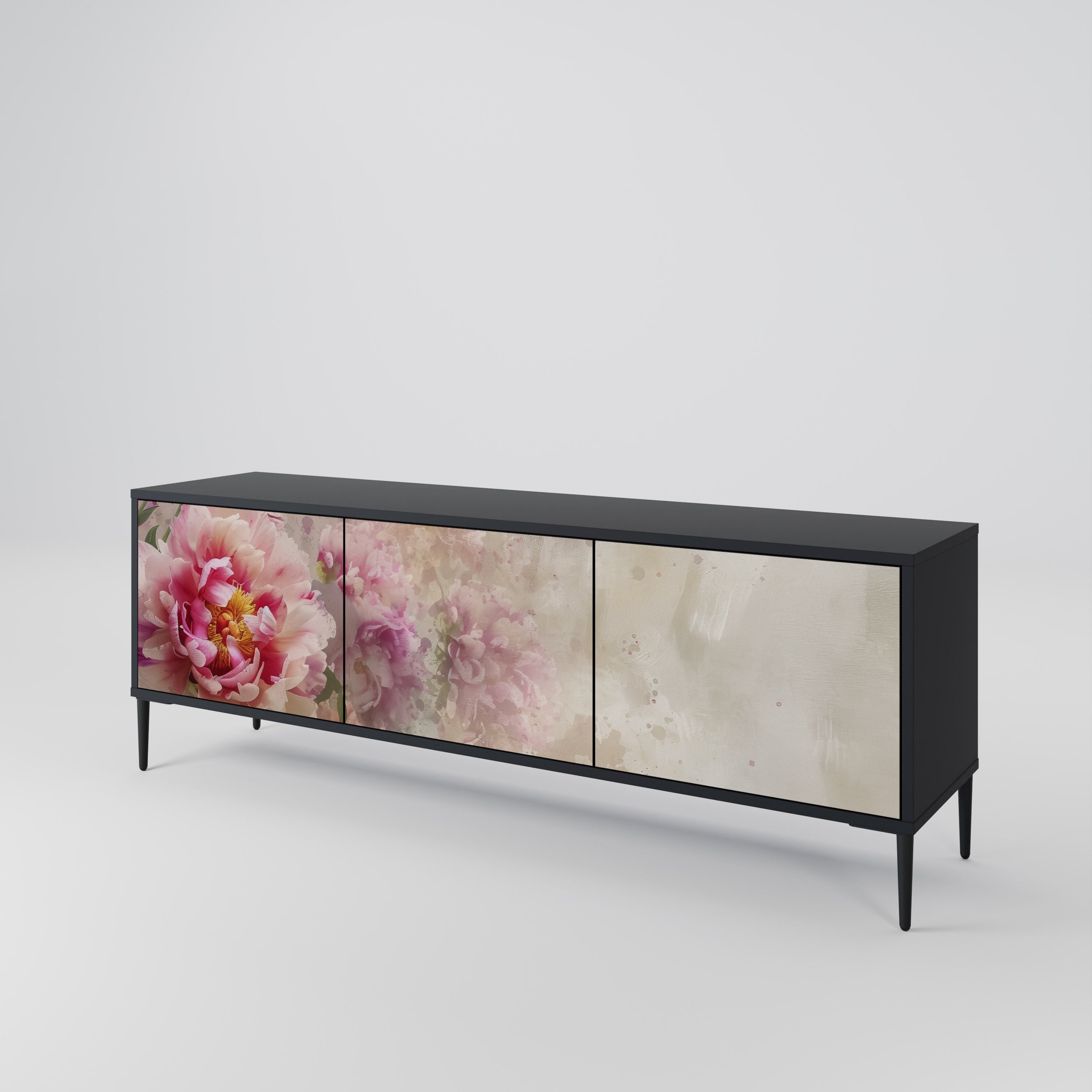 PEONY WHISPER Mueble de TV de 3 Puertas