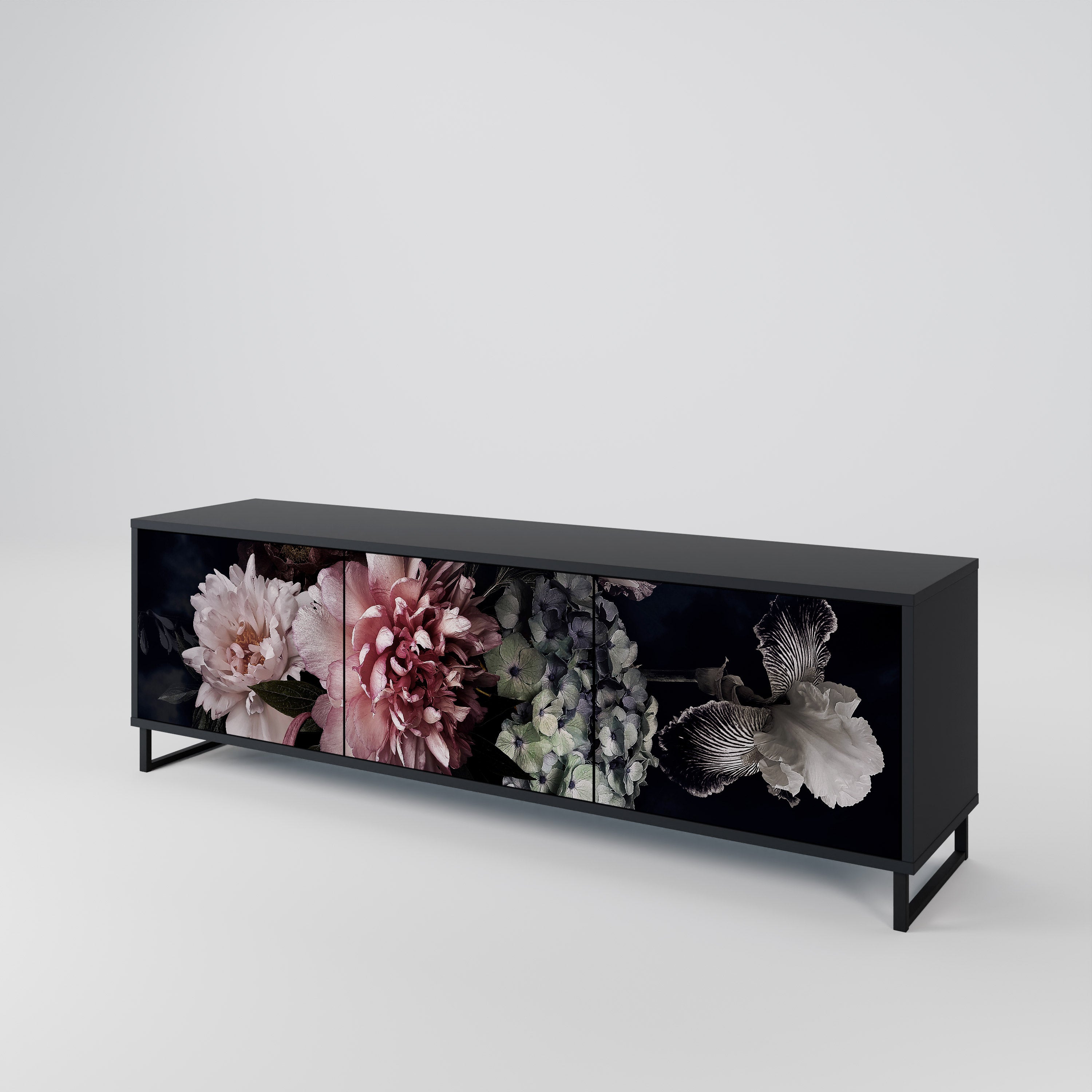 PURE BLOSSOM Mueble de TV de 3 Puertas