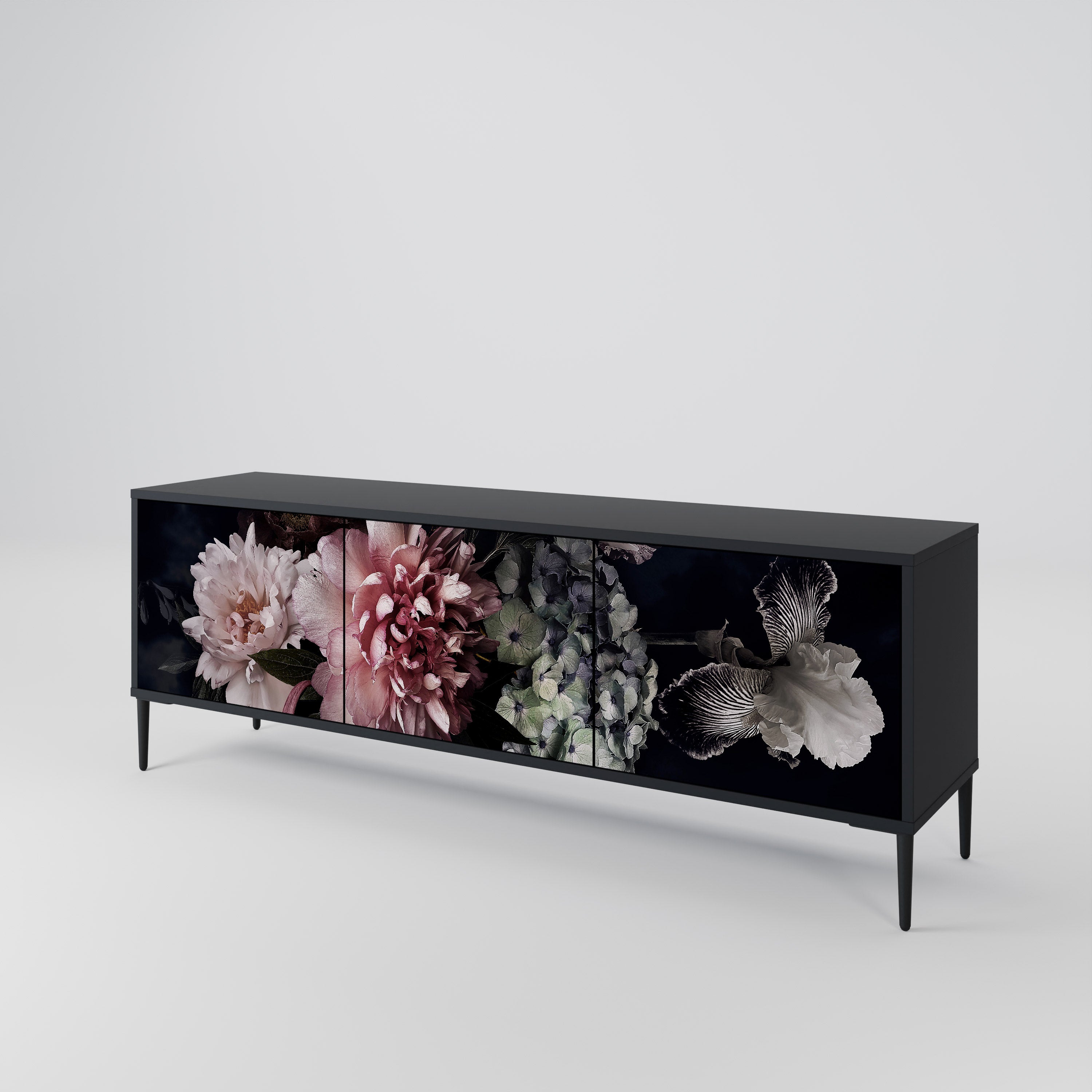 PURE BLOSSOM Mueble de TV de 3 Puertas
