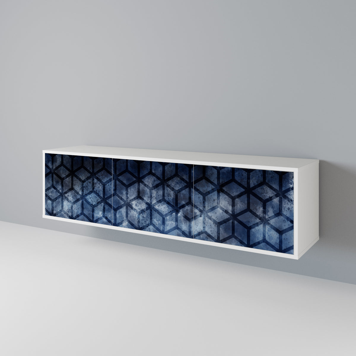 CUBIC MIST Mueble de TV de 3 Puertas