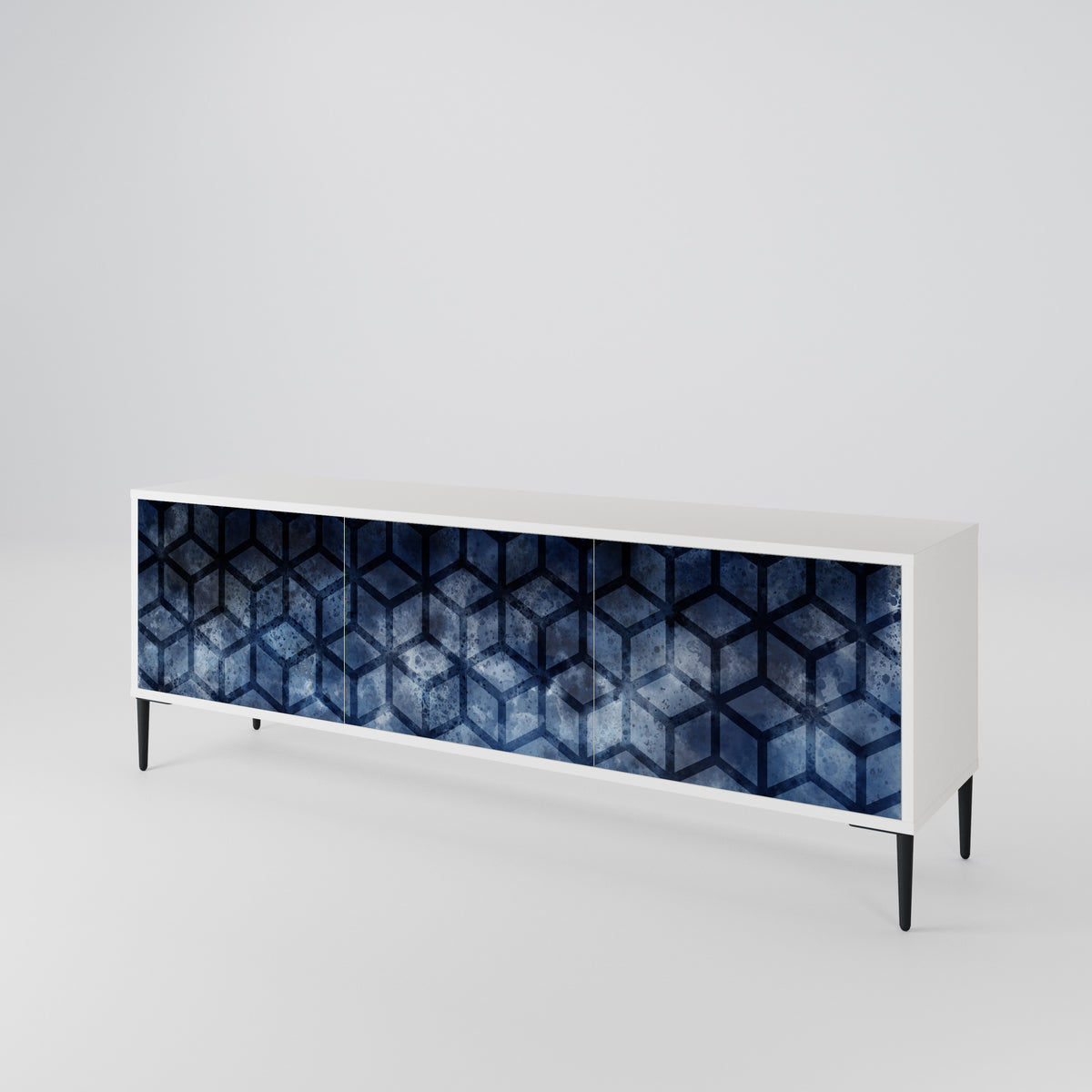 CUBIC MIST Mueble de TV de 3 Puertas