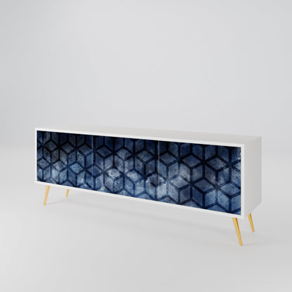 CUBIC MIST Mueble de TV de 3 Puertas