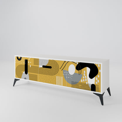 SHAPESHIFT SYMPHONY Mueble de TV de 3 Puertas
