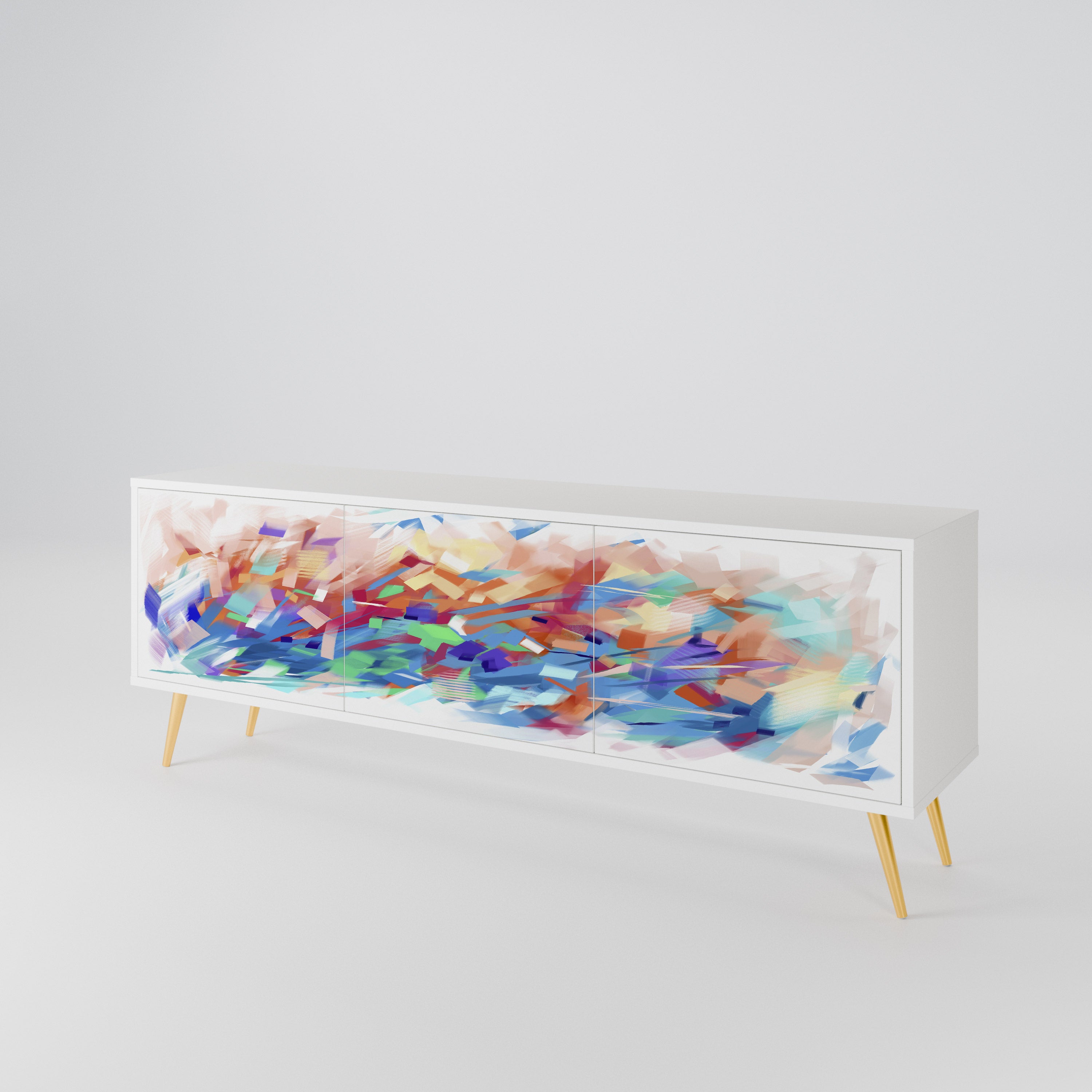 FINESSE MASH-UP Mueble de TV de 3 Puertas