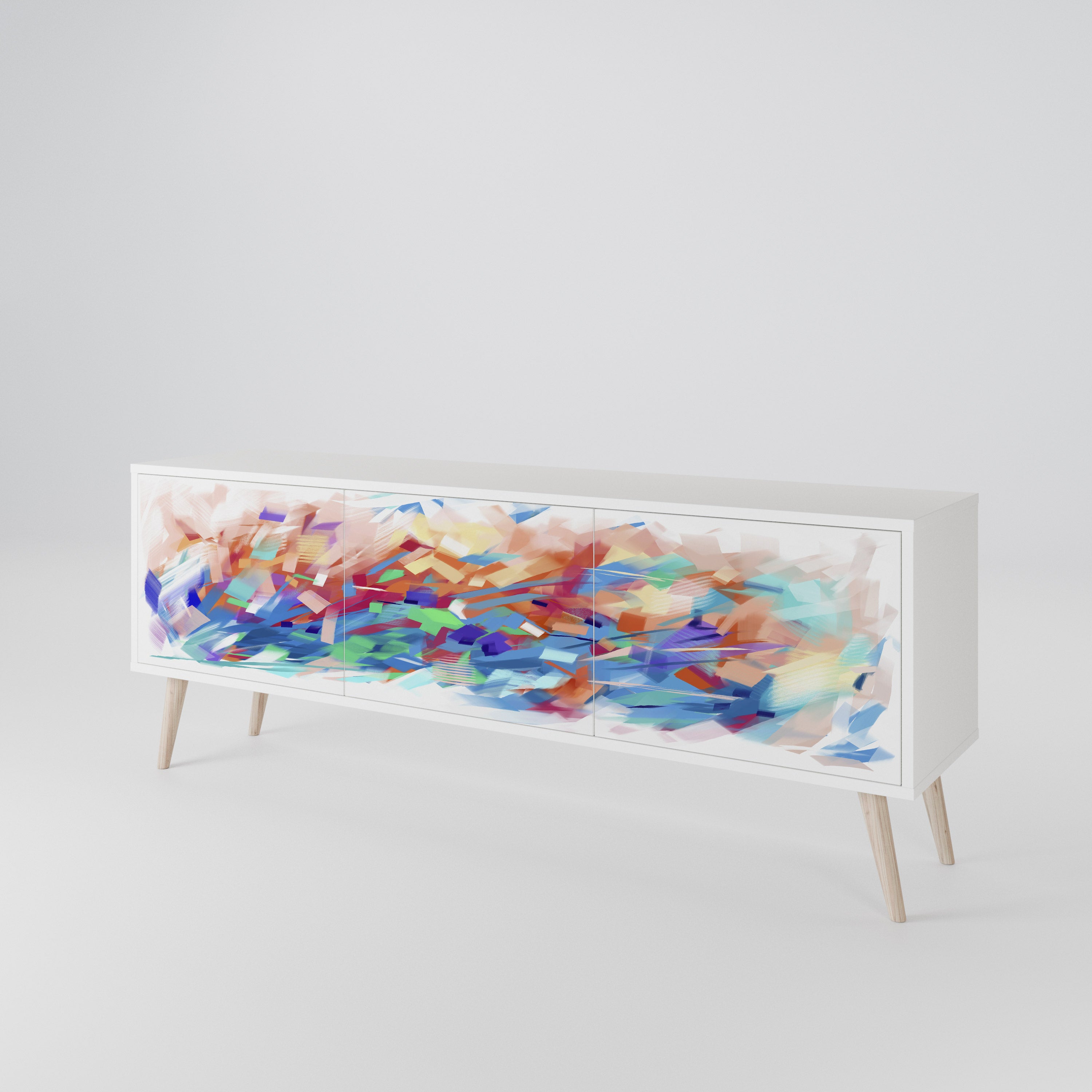 FINESSE MASH-UP Mueble de TV de 3 Puertas