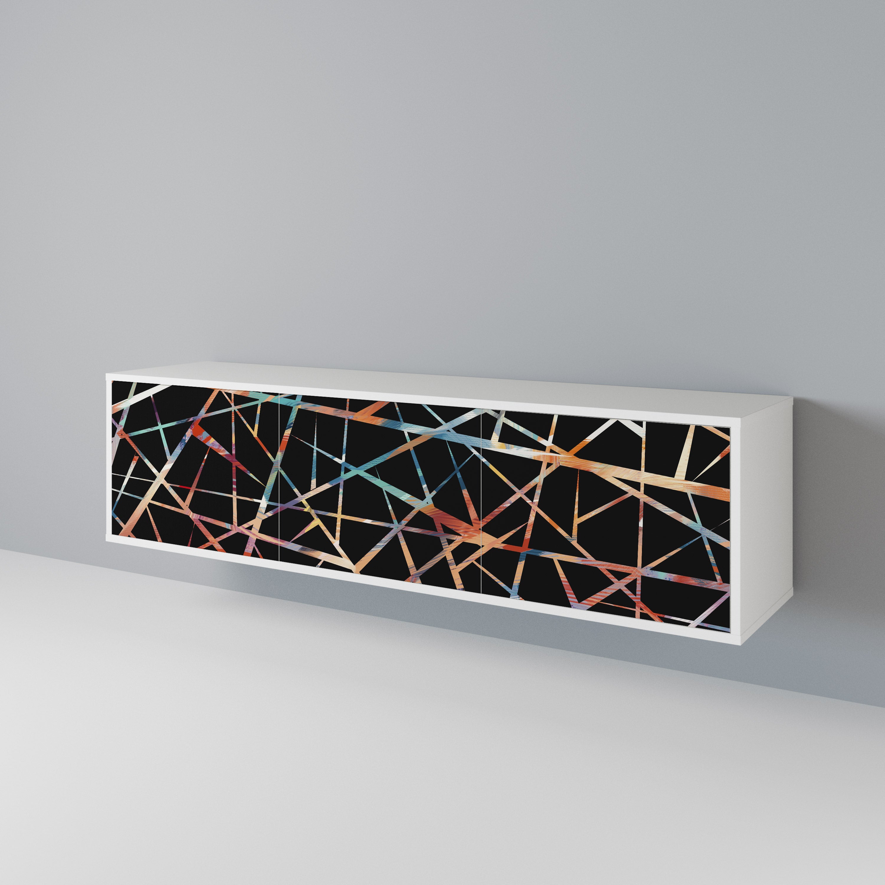 POLYGON VERVE Mueble de TV de 3 Puertas