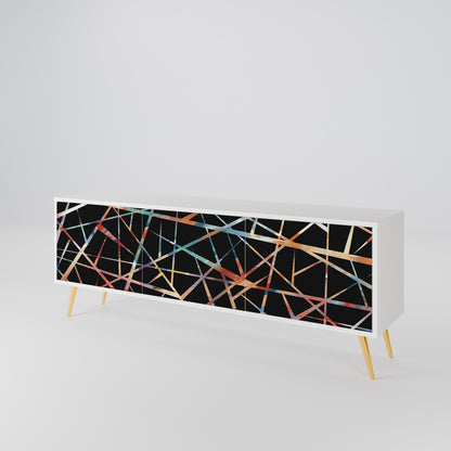 POLYGON VERVE Mueble de TV de 3 Puertas