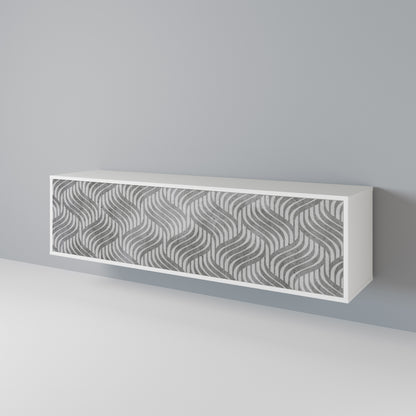 CONCRETE MOVEMENT Mueble de TV de 3 Puertas