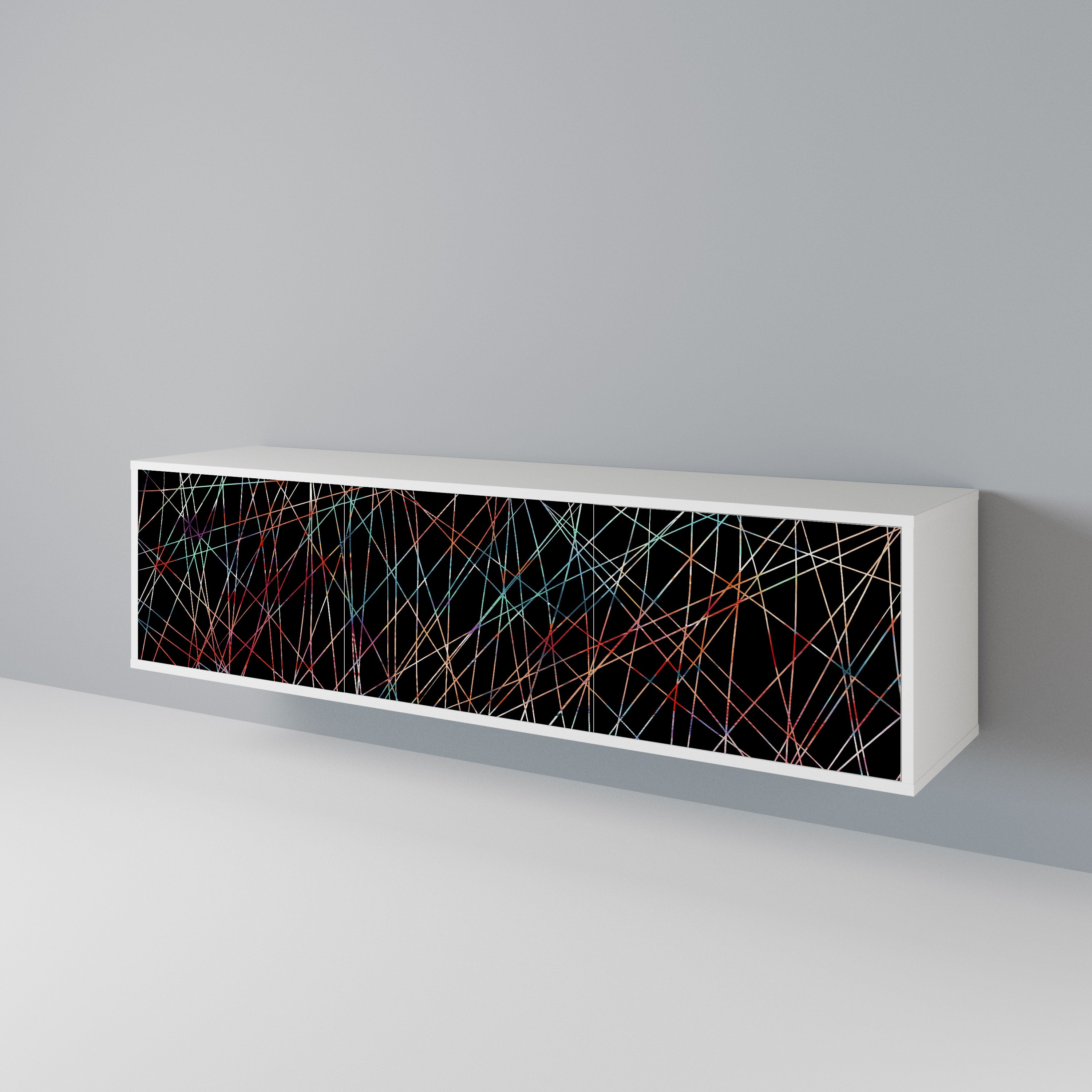 LUMINOUS SNARE Mueble de TV de 3 Puertas