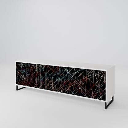 LUMINOUS SNARE Mueble de TV de 3 Puertas