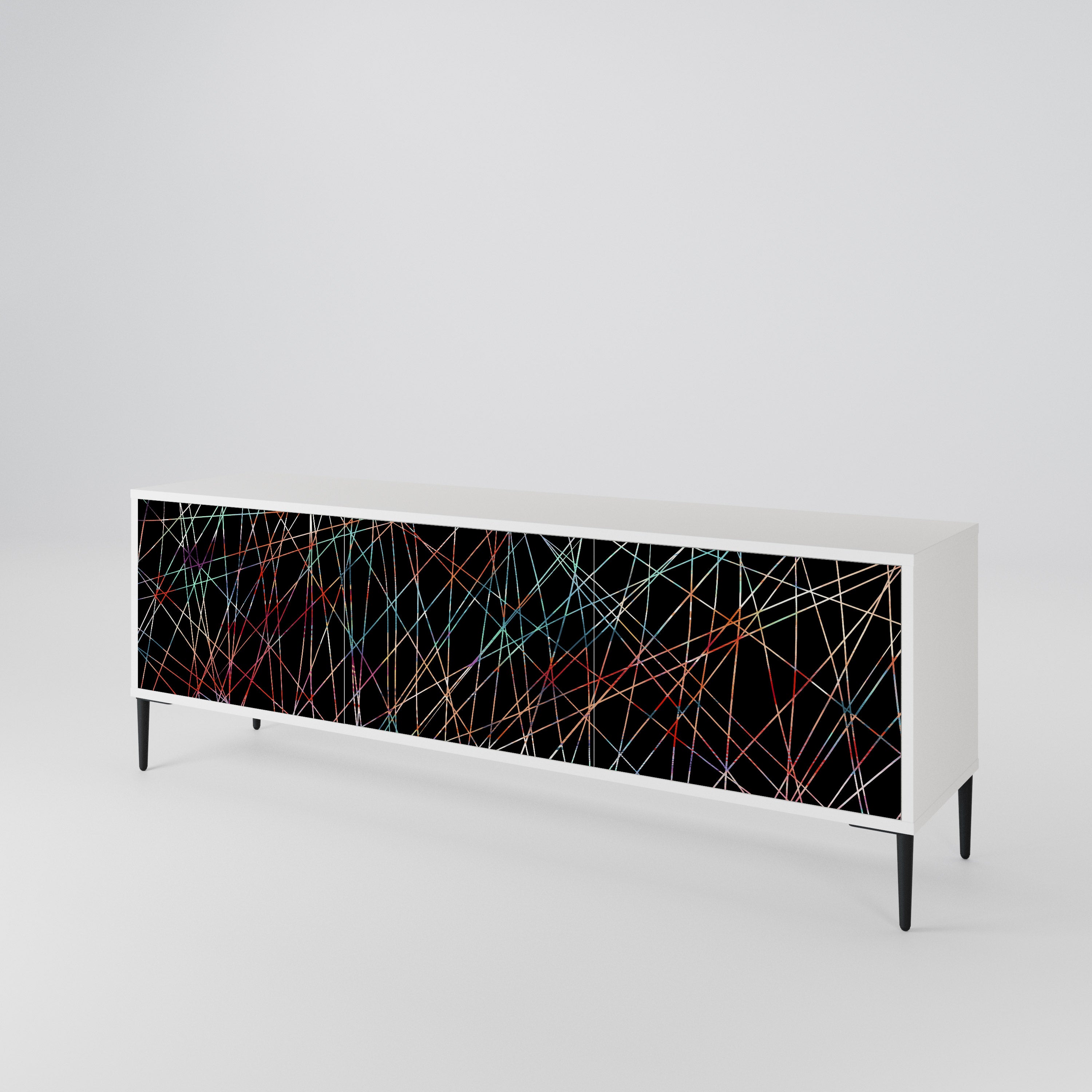 LUMINOUS SNARE Mueble de TV de 3 Puertas