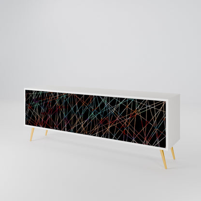 LUMINOUS SNARE Mueble de TV de 3 Puertas