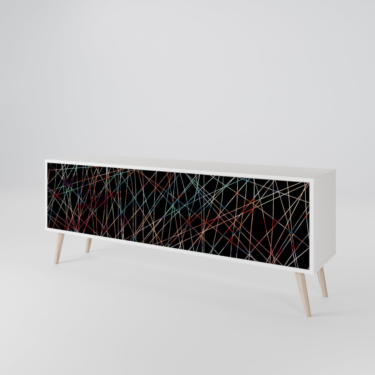 LUMINOUS SNARE Mueble de TV de 3 Puertas