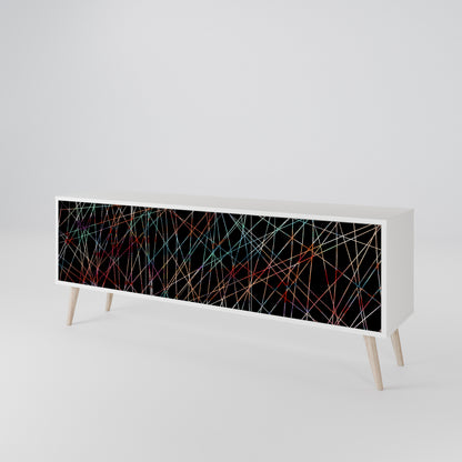 LUMINOUS SNARE Mueble de TV de 3 Puertas