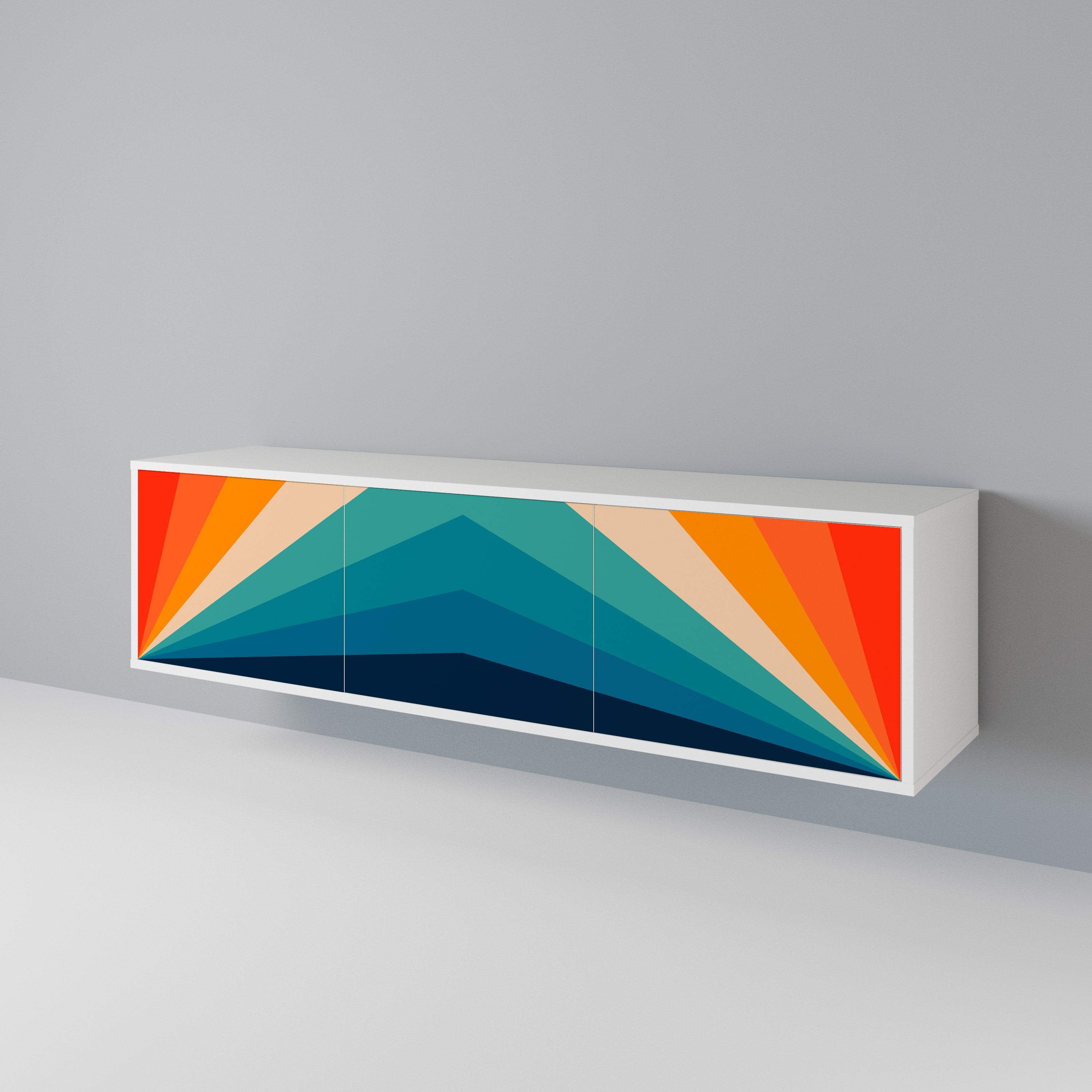 PRISM CONCUSSION Mueble de TV de 3 Puertas