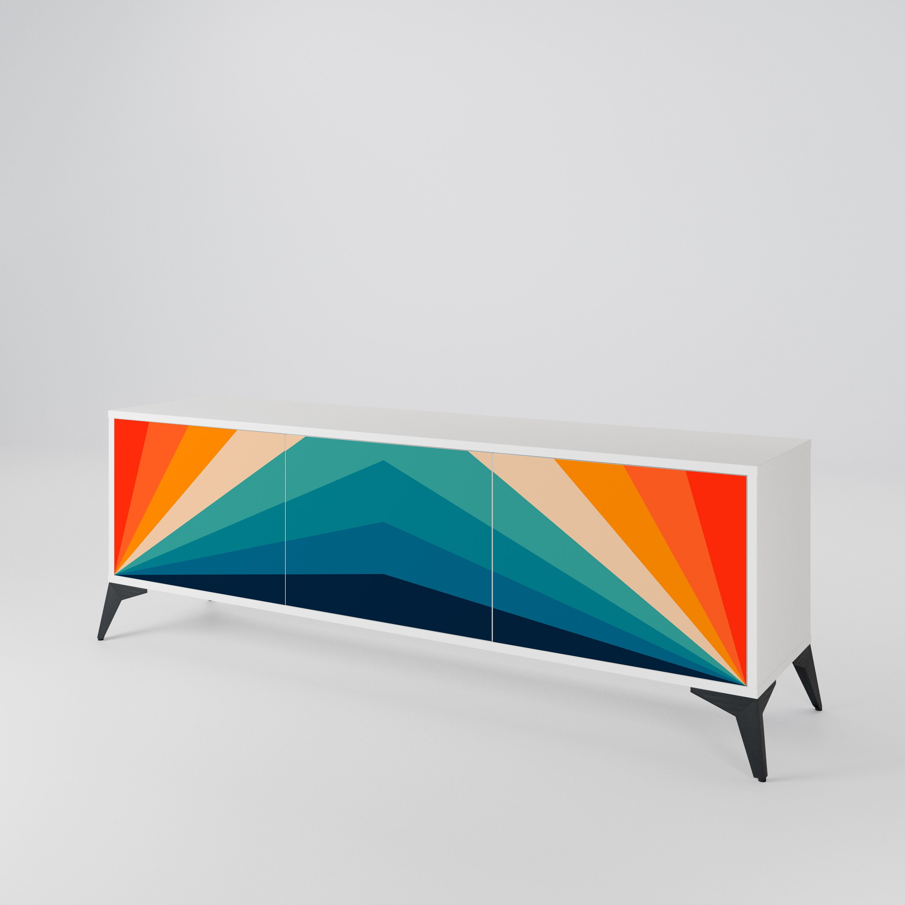 PRISM CONCUSSION Mueble de TV de 3 Puertas