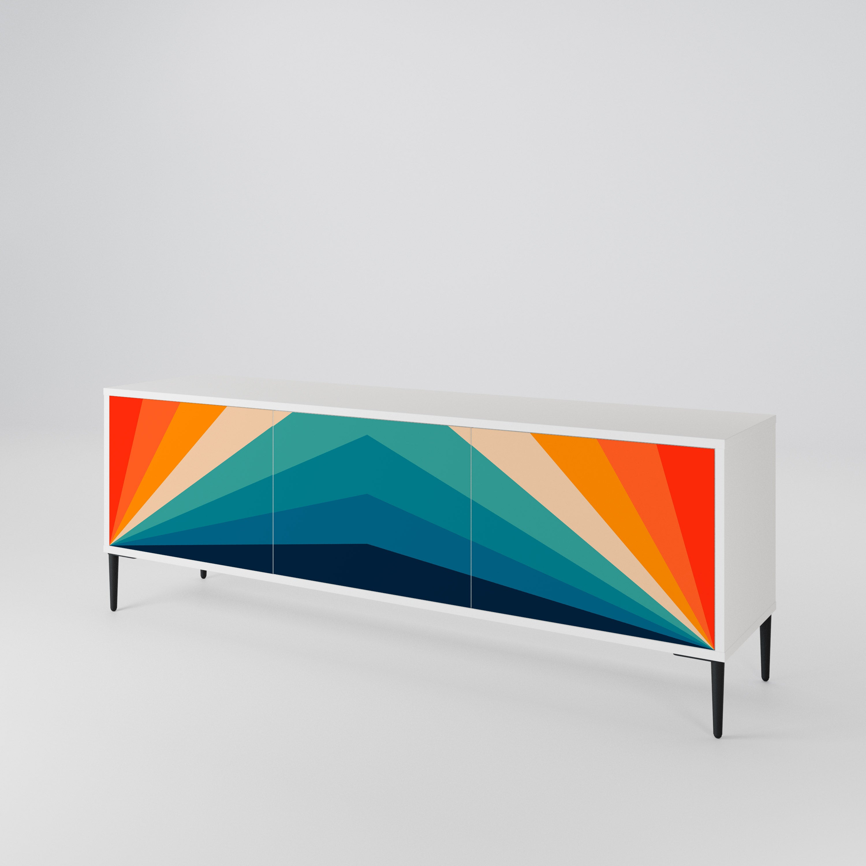 PRISM CONCUSSION Mueble de TV de 3 Puertas
