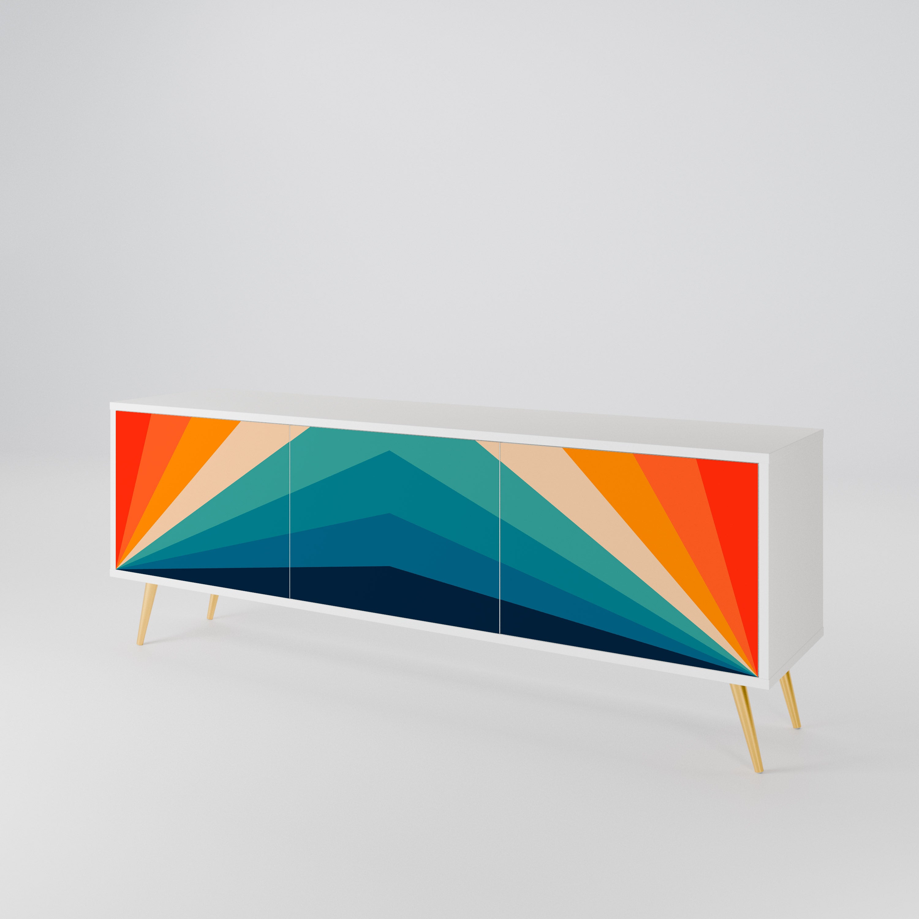 PRISM CONCUSSION Mueble de TV de 3 Puertas
