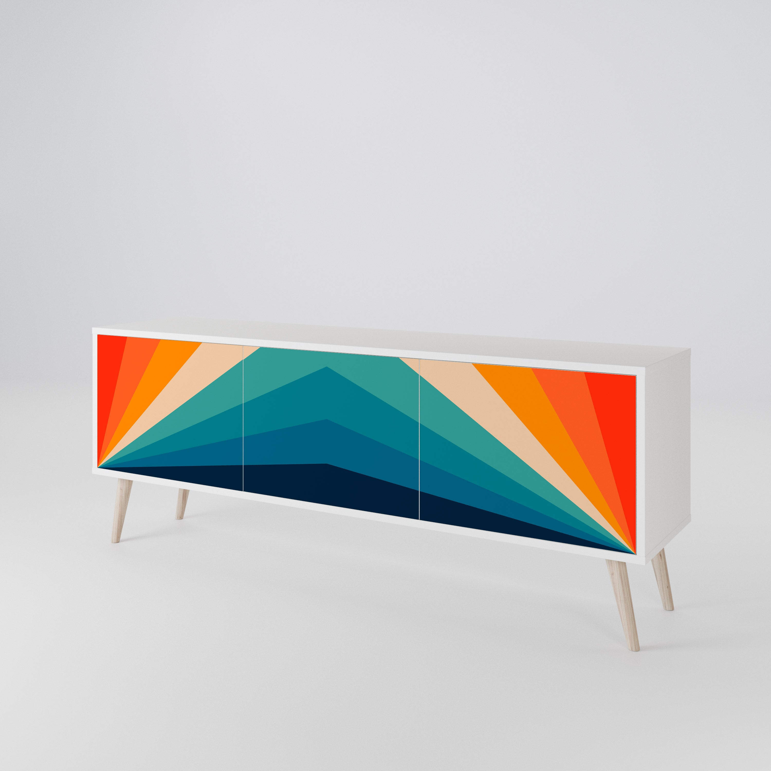 PRISM CONCUSSION Mueble de TV de 3 Puertas