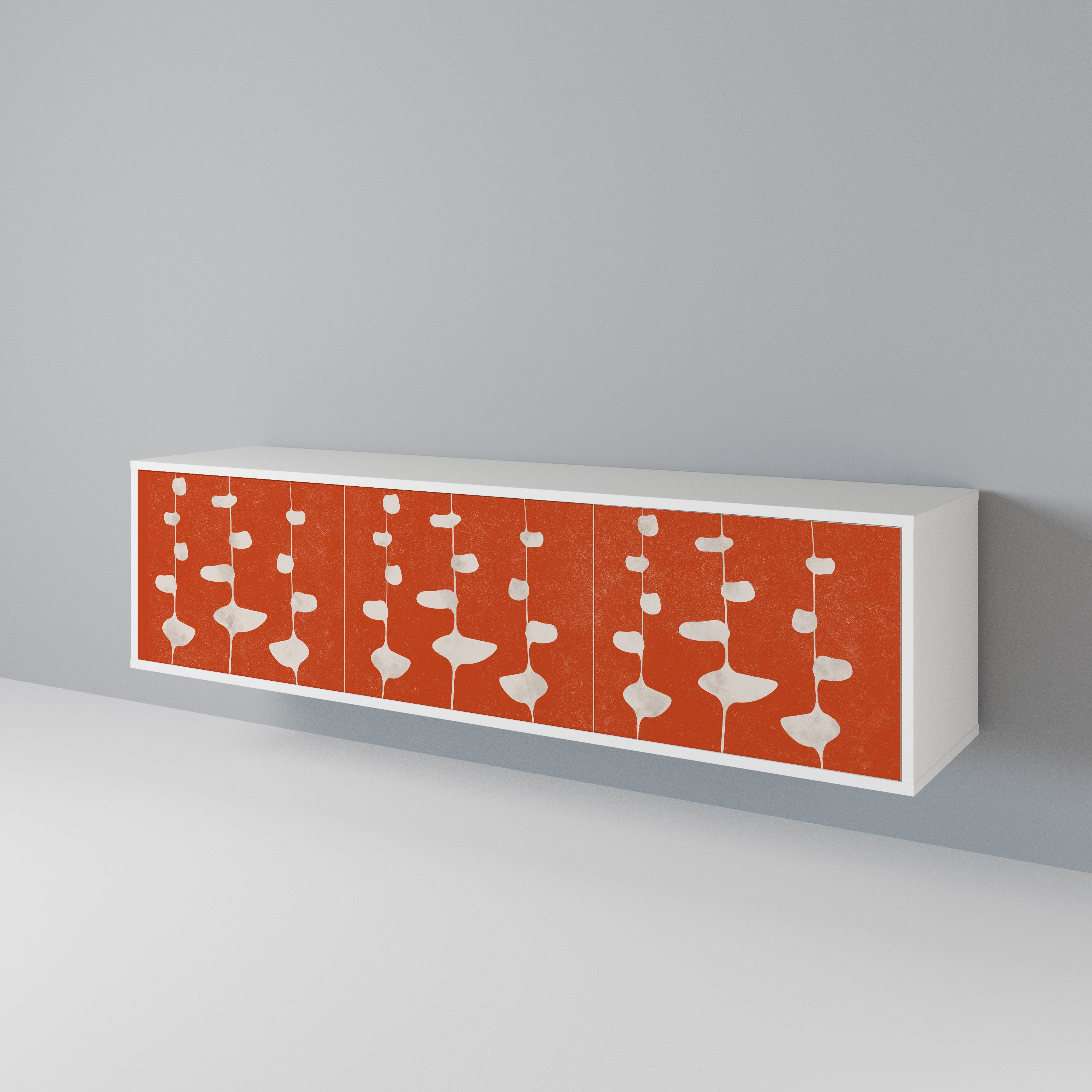 COURAGE MOLD Mueble de TV de 3 Puertas