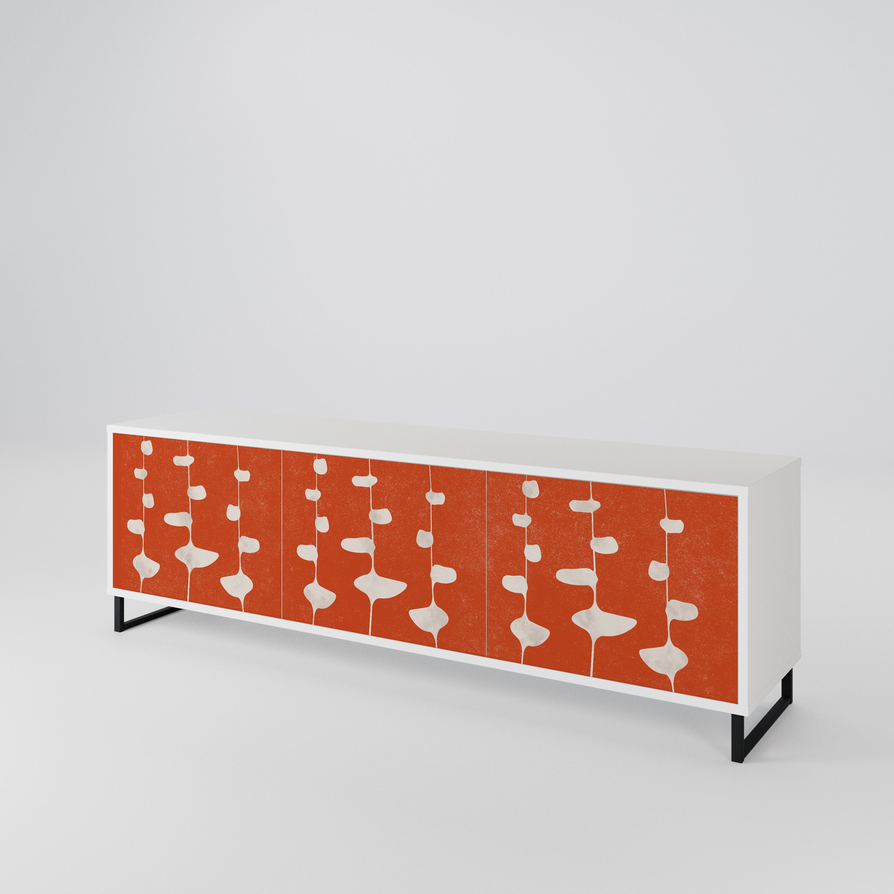 COURAGE MOLD Mueble de TV de 3 Puertas