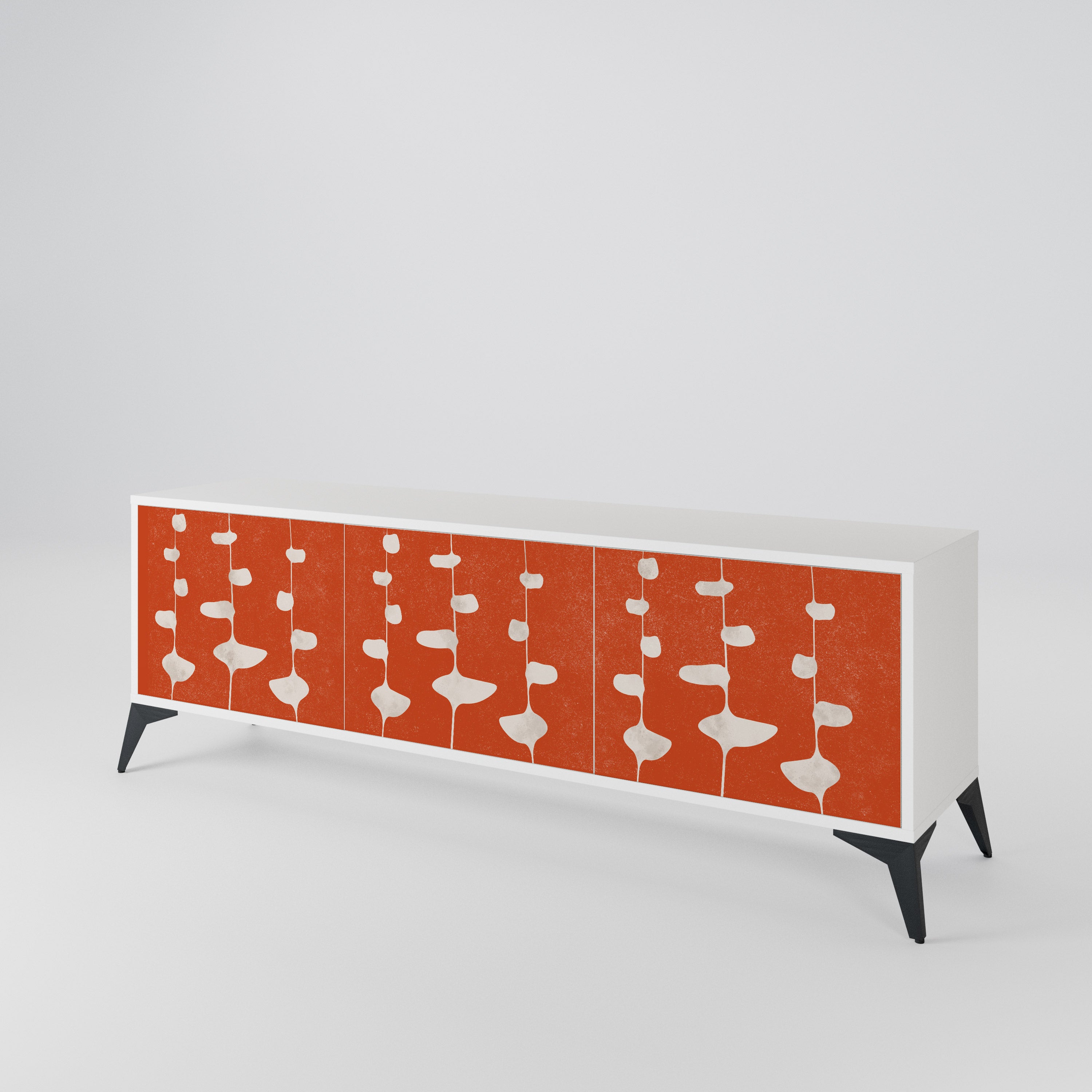 COURAGE MOLD Mueble de TV de 3 Puertas