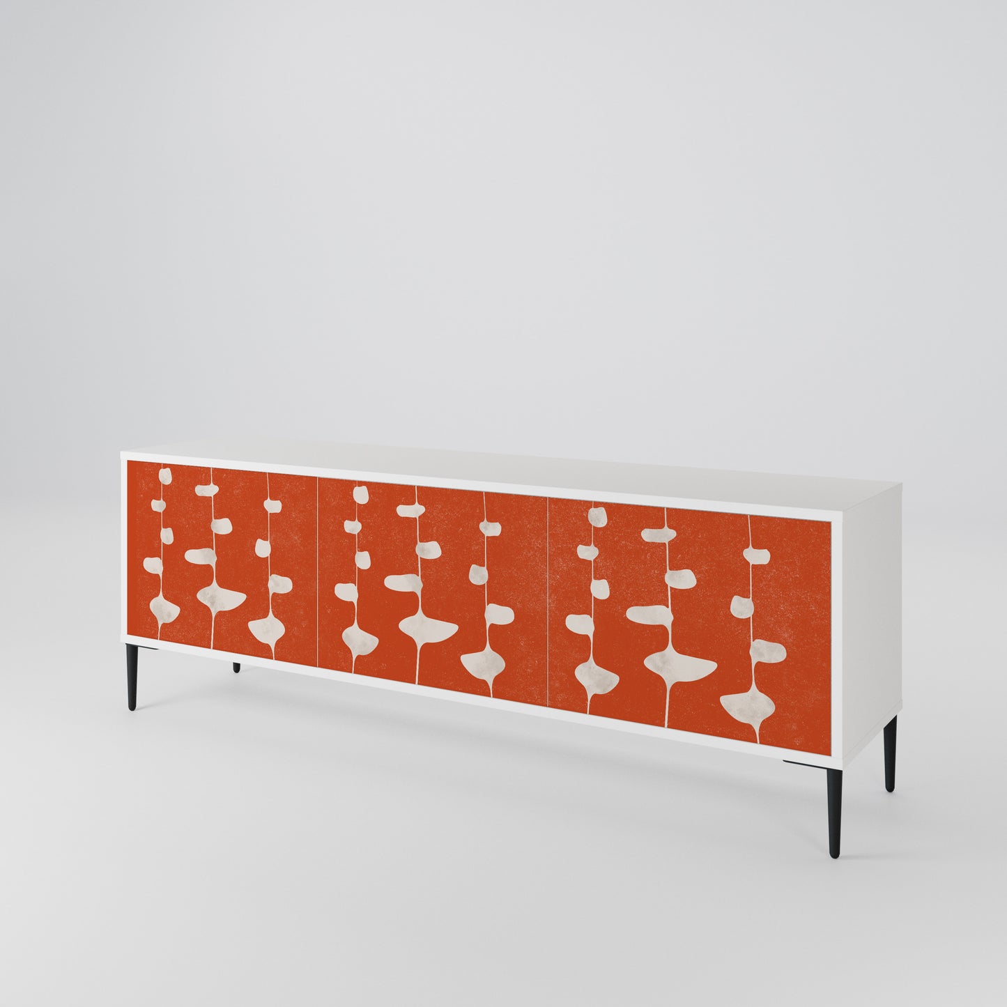 COURAGE MOLD Mueble de TV de 3 Puertas