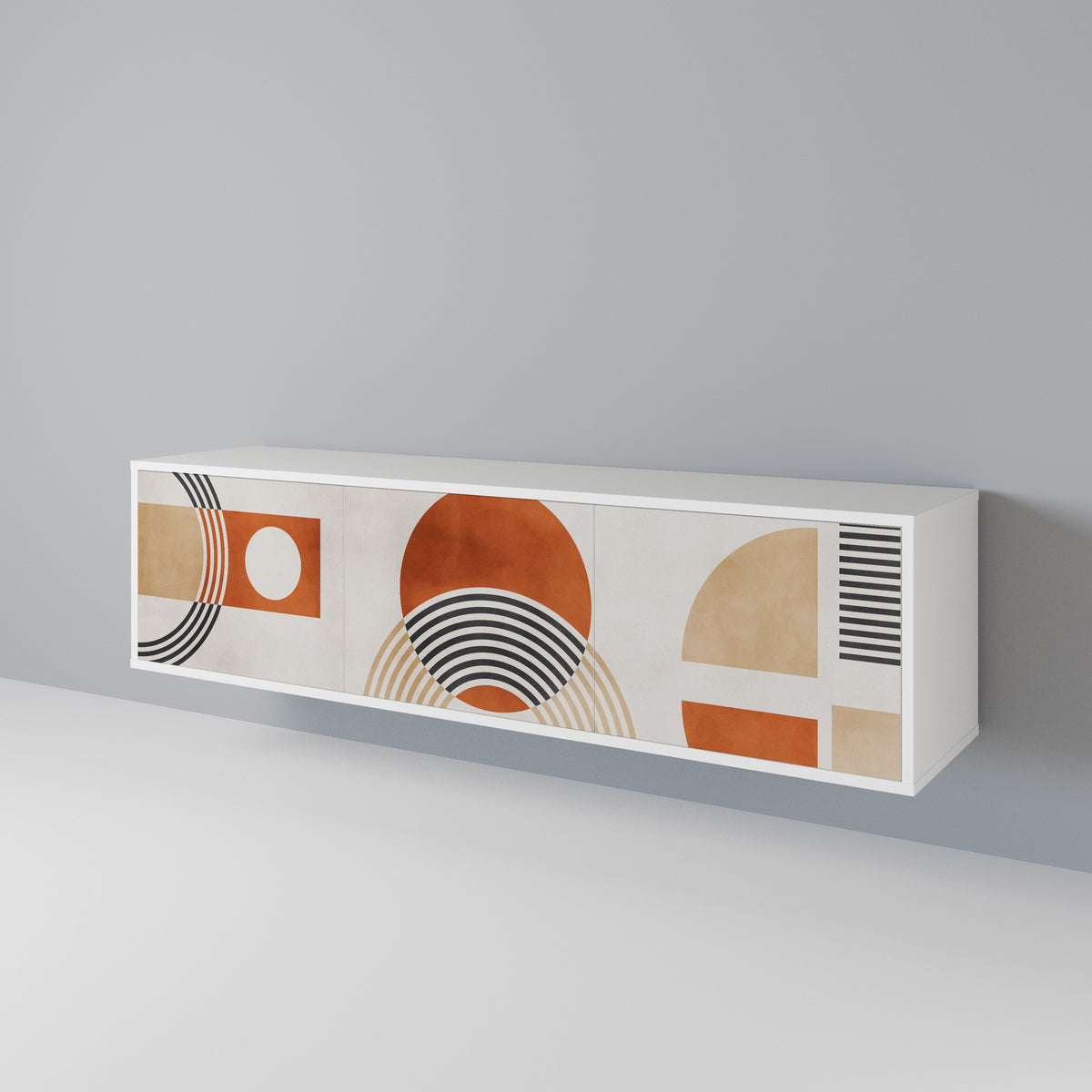 SPACE AROUND Mueble de TV de 3 Puertas