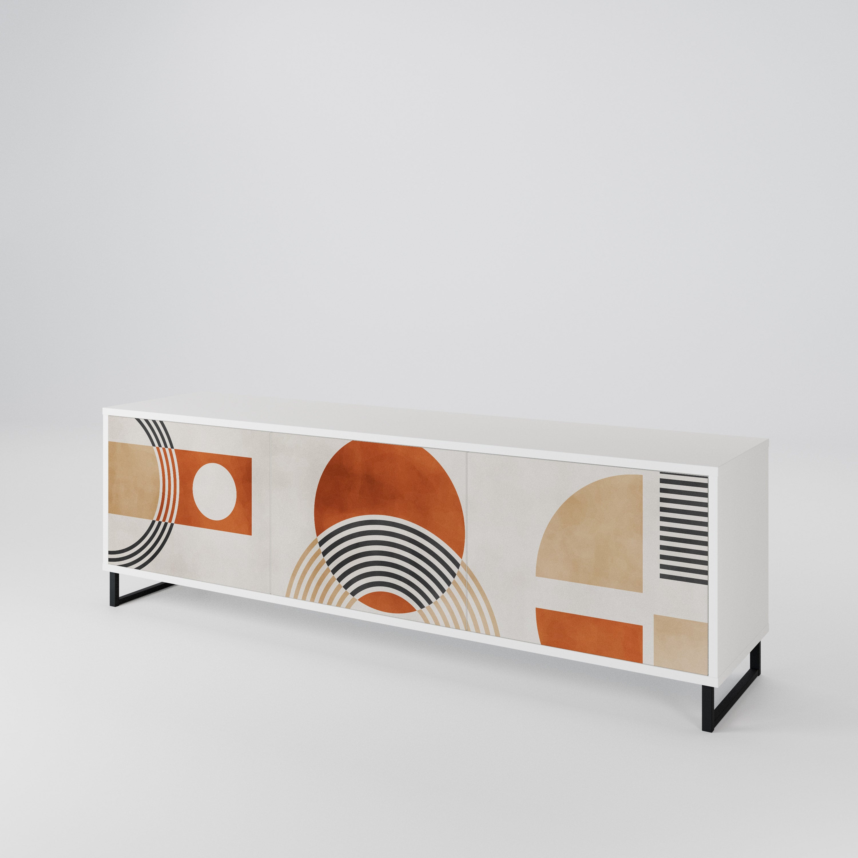 SPACE AROUND 3-Door TV Cabinet