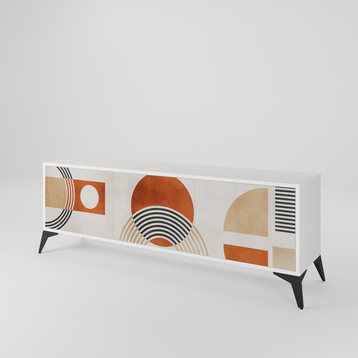 SPACE AROUND Mueble de TV de 3 Puertas