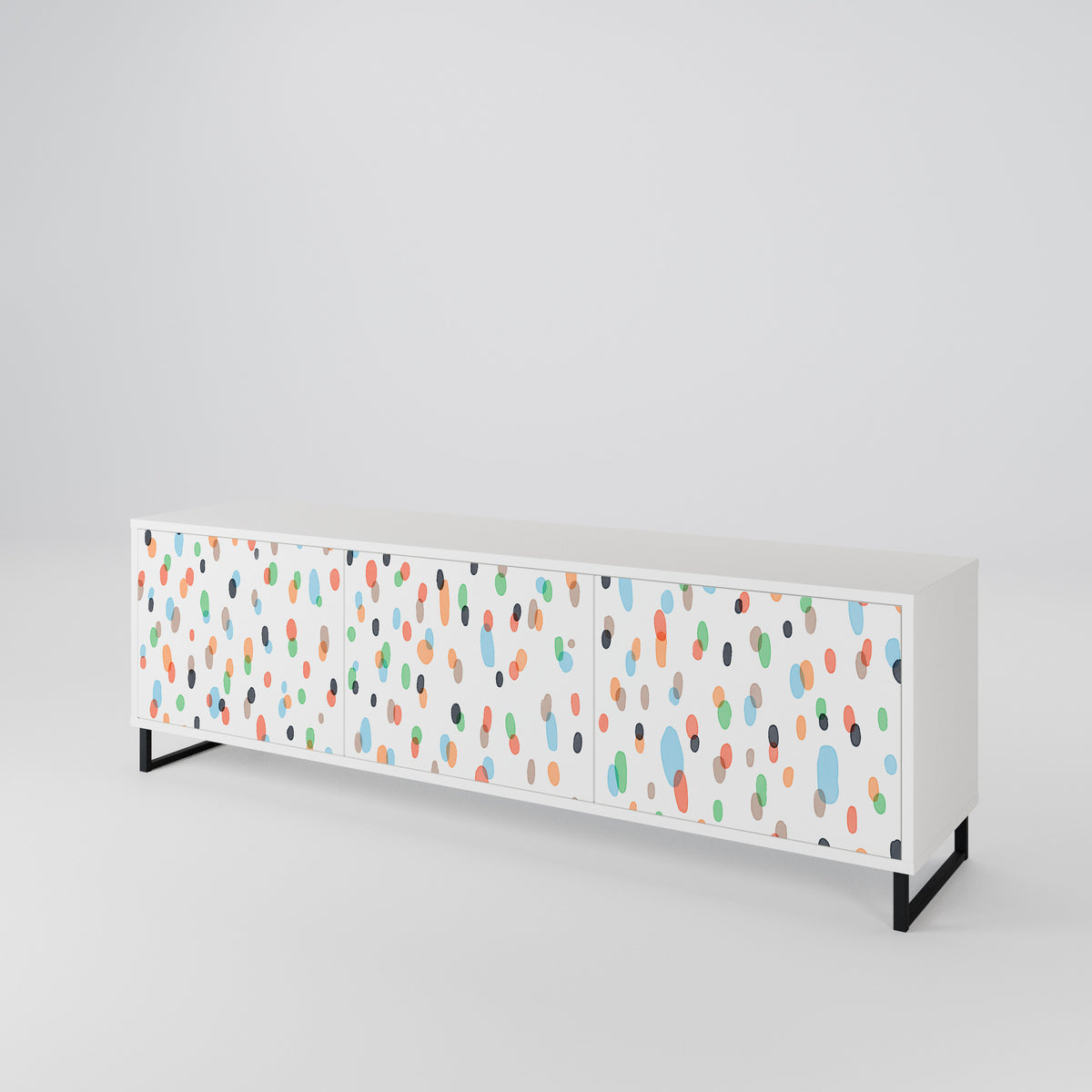 ENERGETIC SPOTS Mueble de TV de 3 Puertas