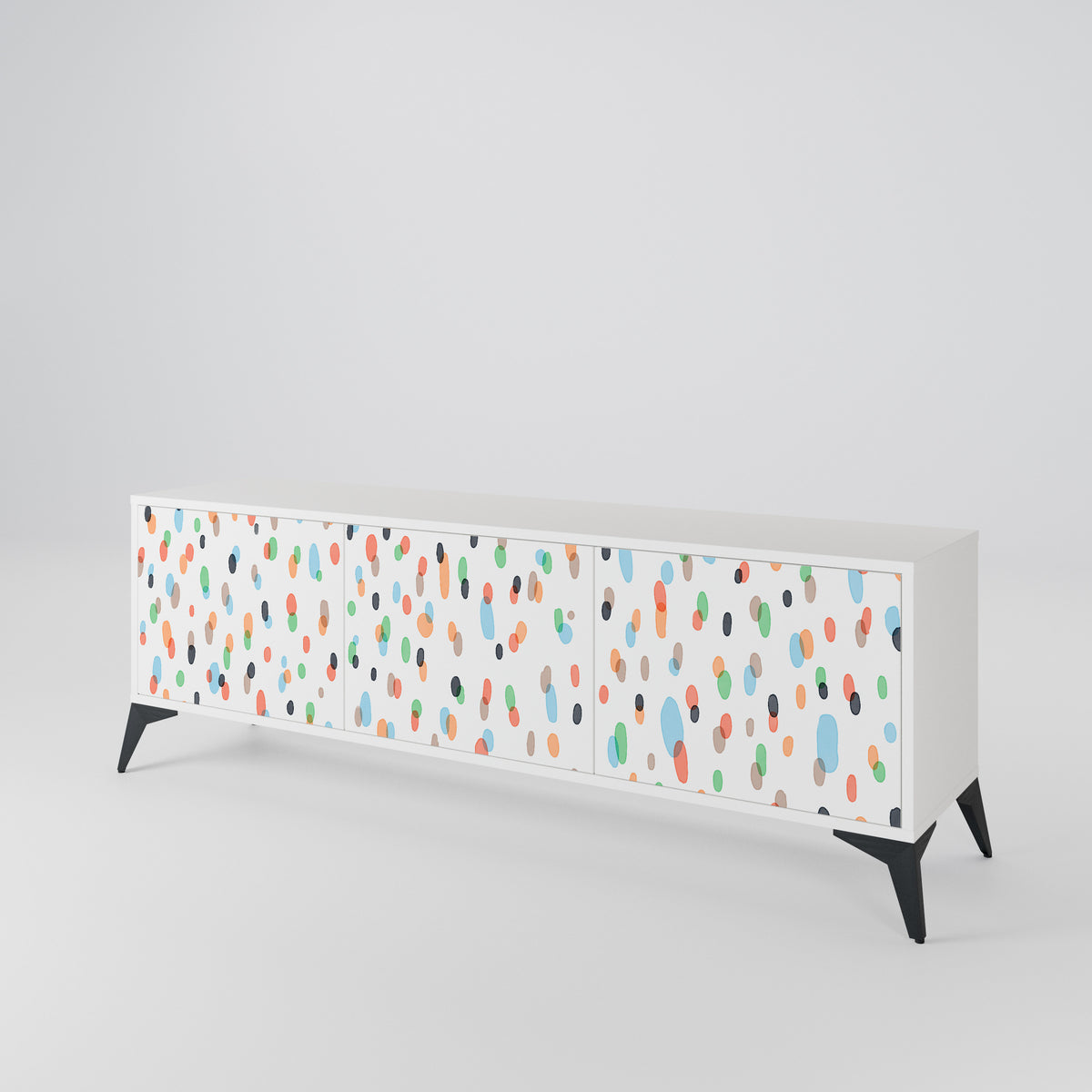 ENERGETIC SPOTS Mueble de TV de 3 Puertas