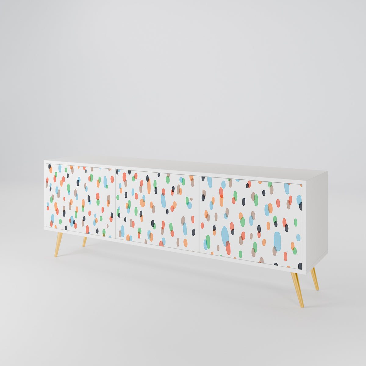 ENERGETIC SPOTS Mueble de TV de 3 Puertas