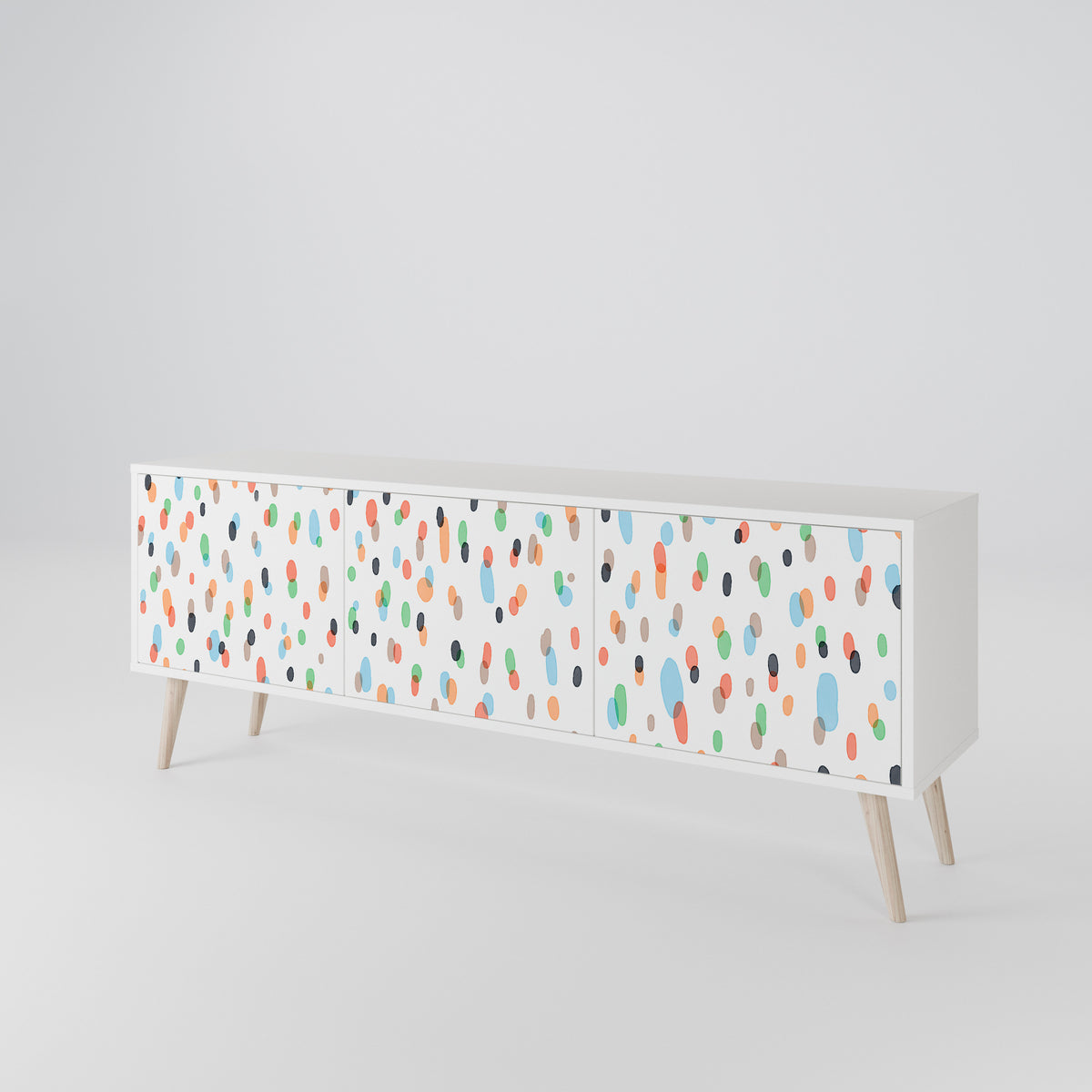 ENERGETIC SPOTS Mueble de TV de 3 Puertas